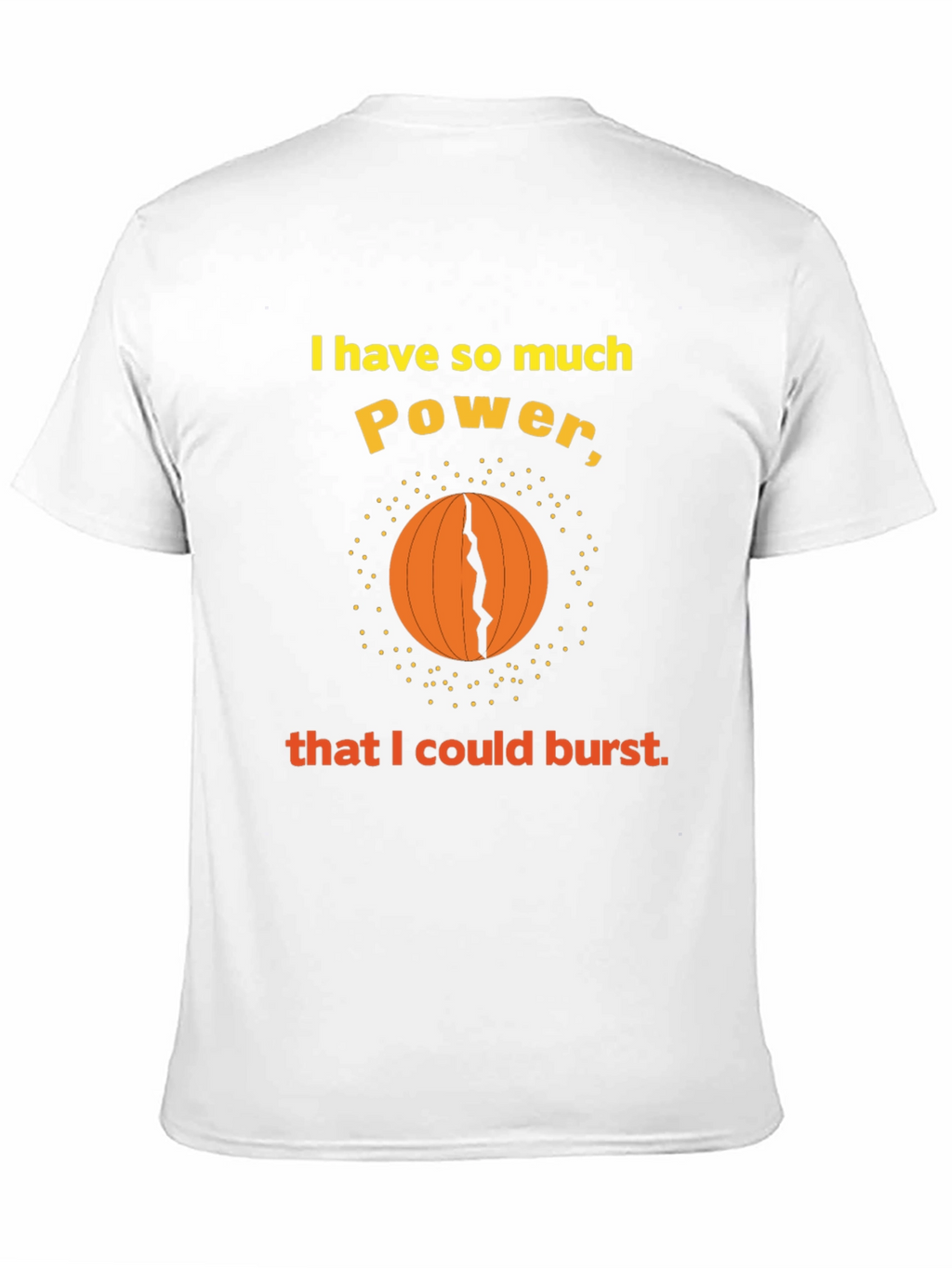 Power Burst Graphic Tee - Funny T-Shirt