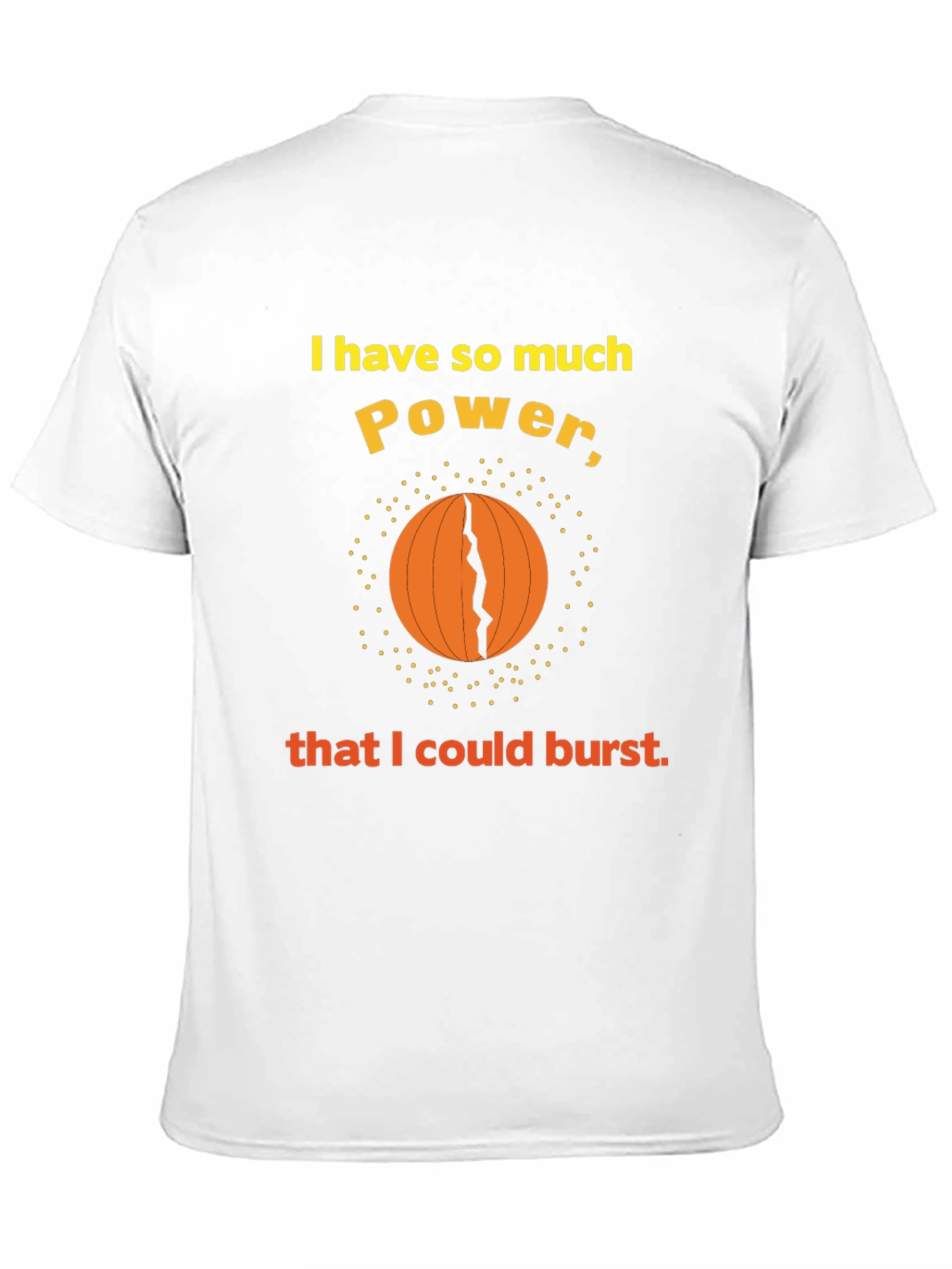 Power Burst Graphic Tee - Funny T-Shirt