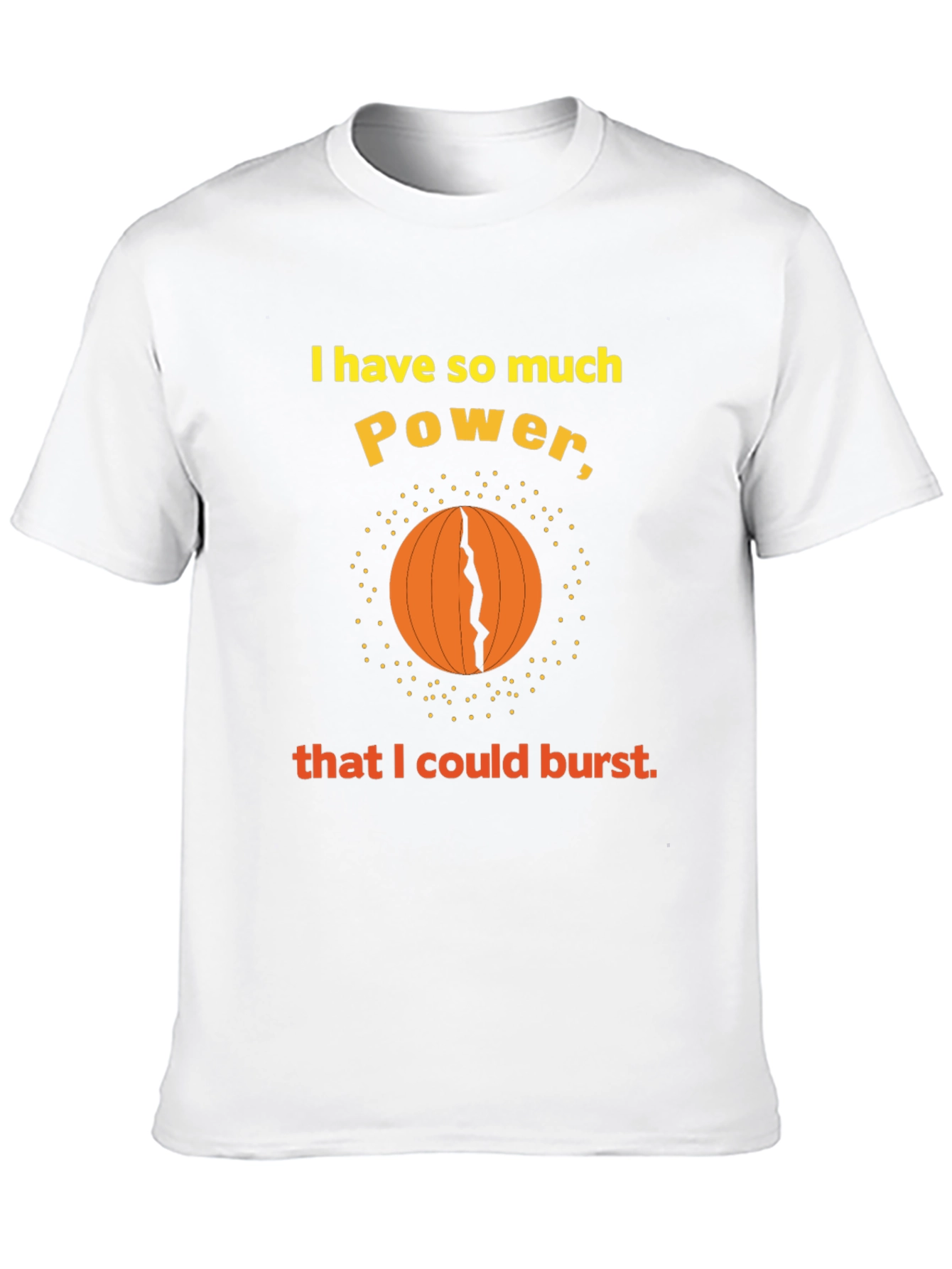 Power Burst Graphic Tee - Funny T-Shirt