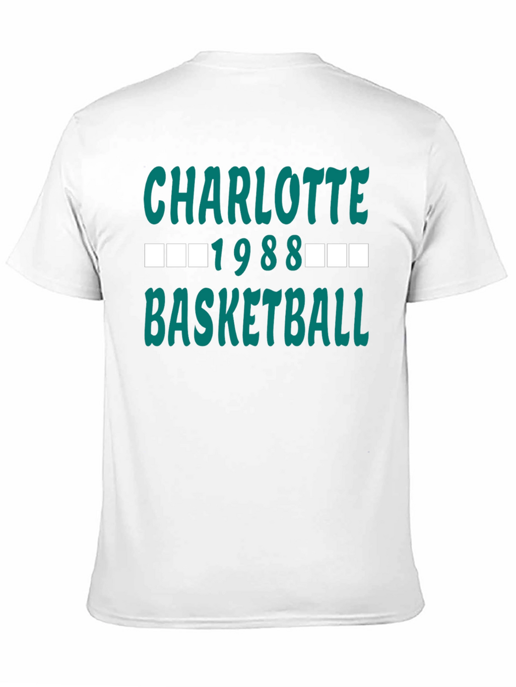 Charlotte 1988 Basketball Graphic Tee