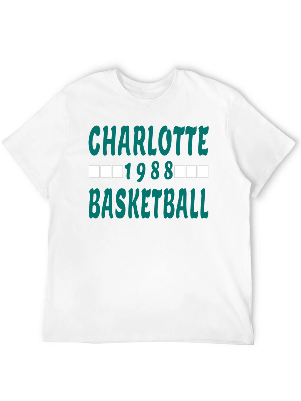 Charlotte 1988 Basketball Graphic Tee