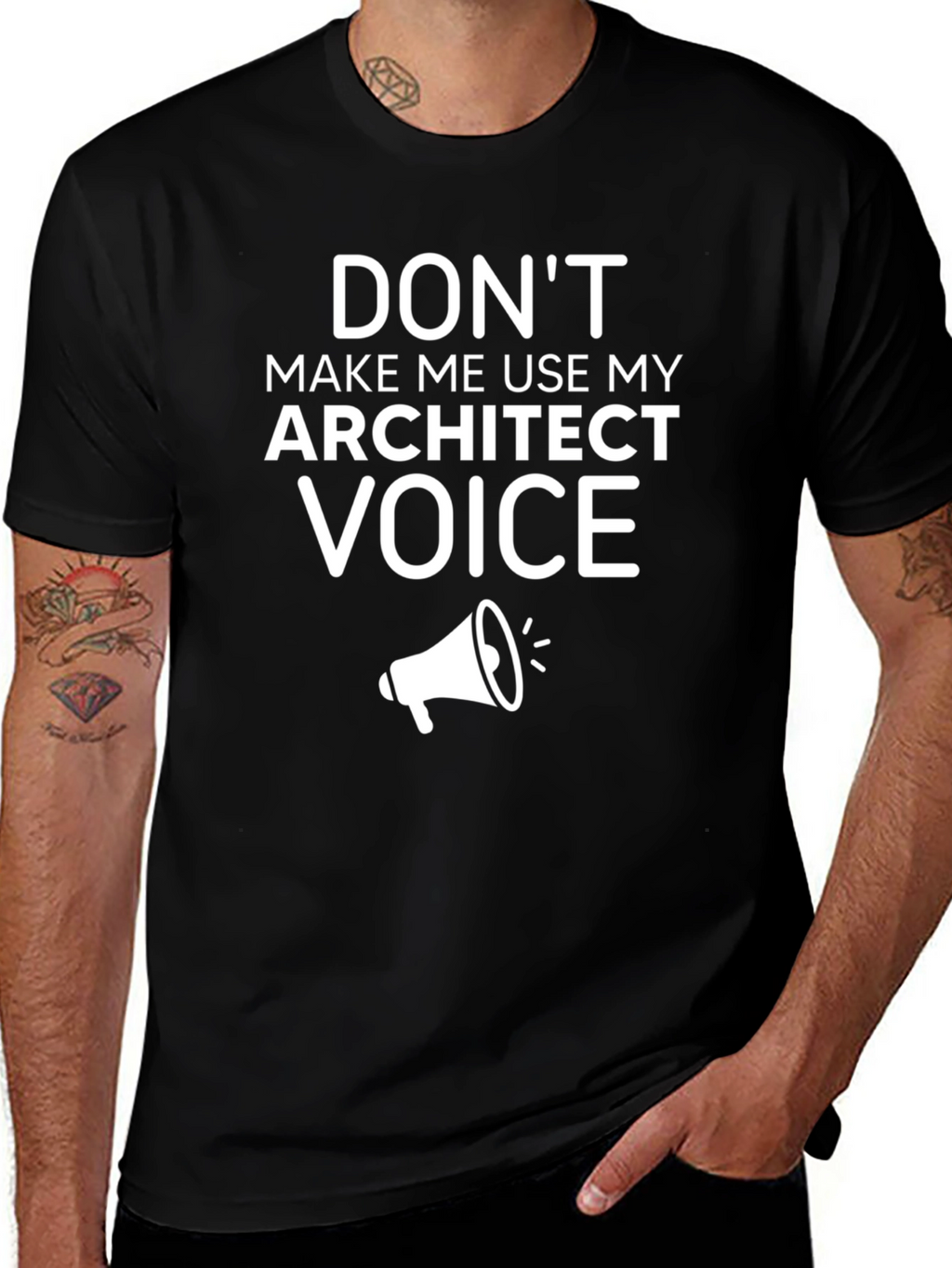 Architect Voice T-Shirt - Funny Graphic Tee