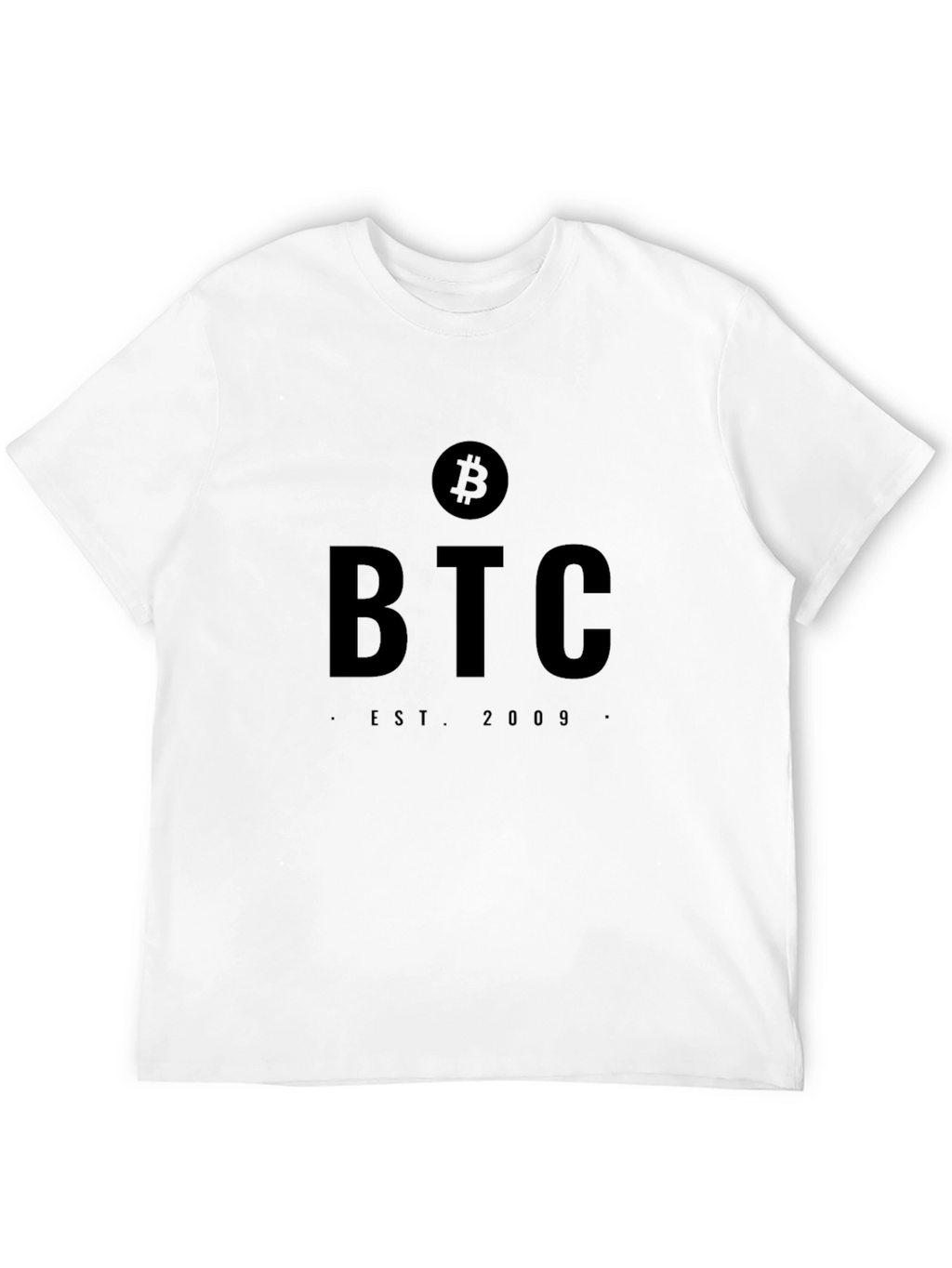 Bitcoin BTC Est. 2009 Black T-Shirt