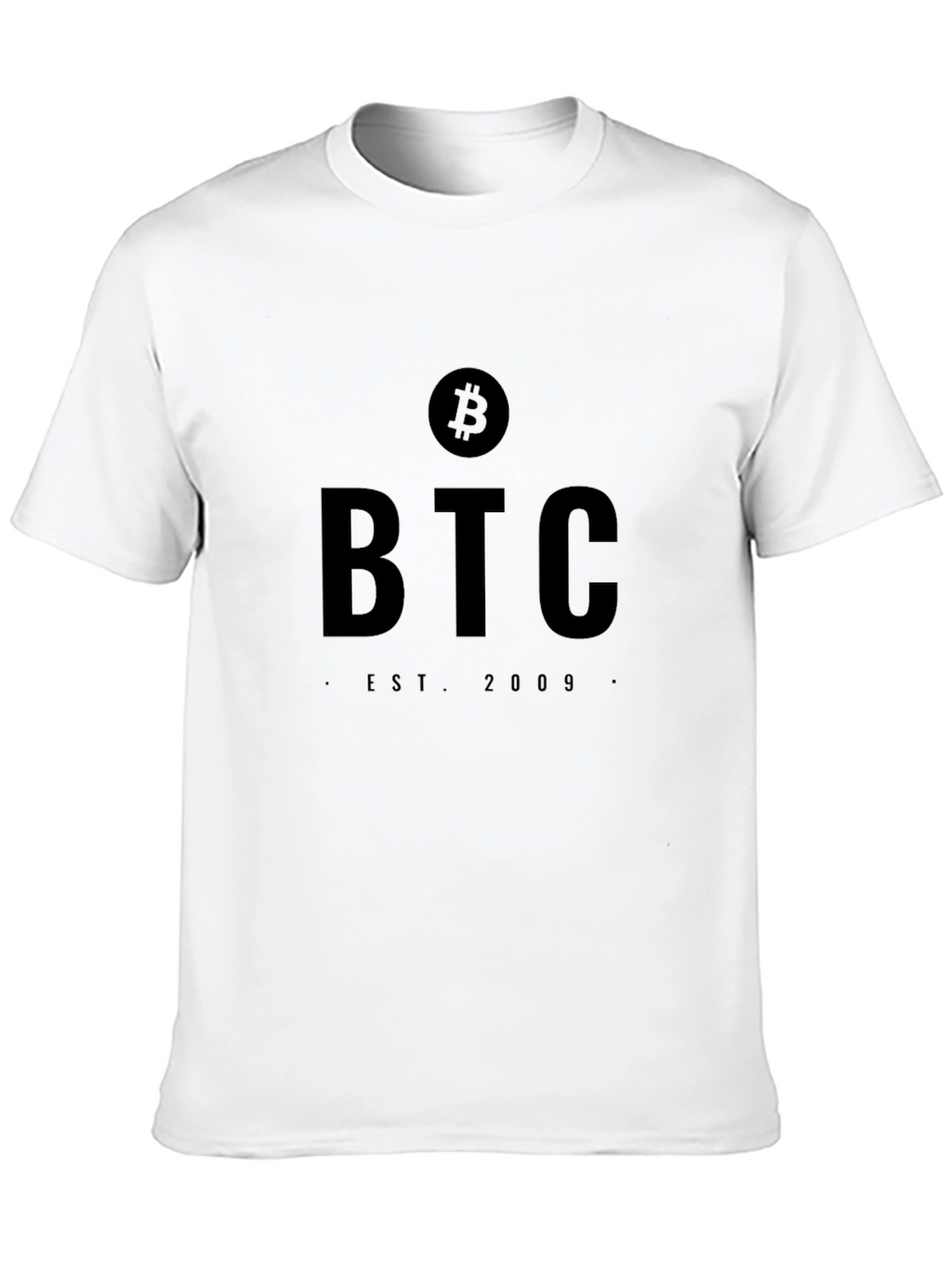 Bitcoin BTC Est. 2009 Black T-Shirt