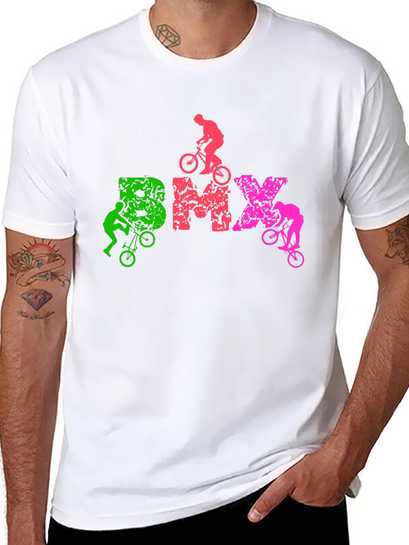 BMX Stunt Bike T-Shirt - Black