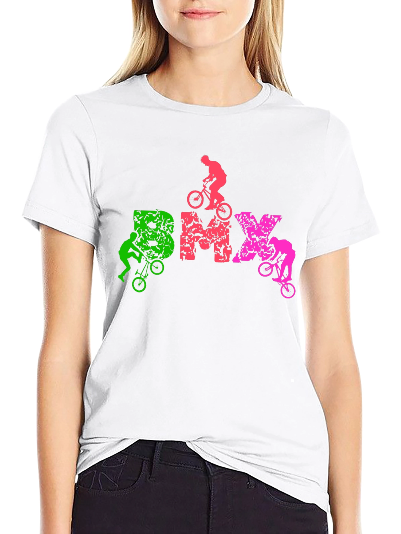 BMX Stunt Bike T-Shirt - Black