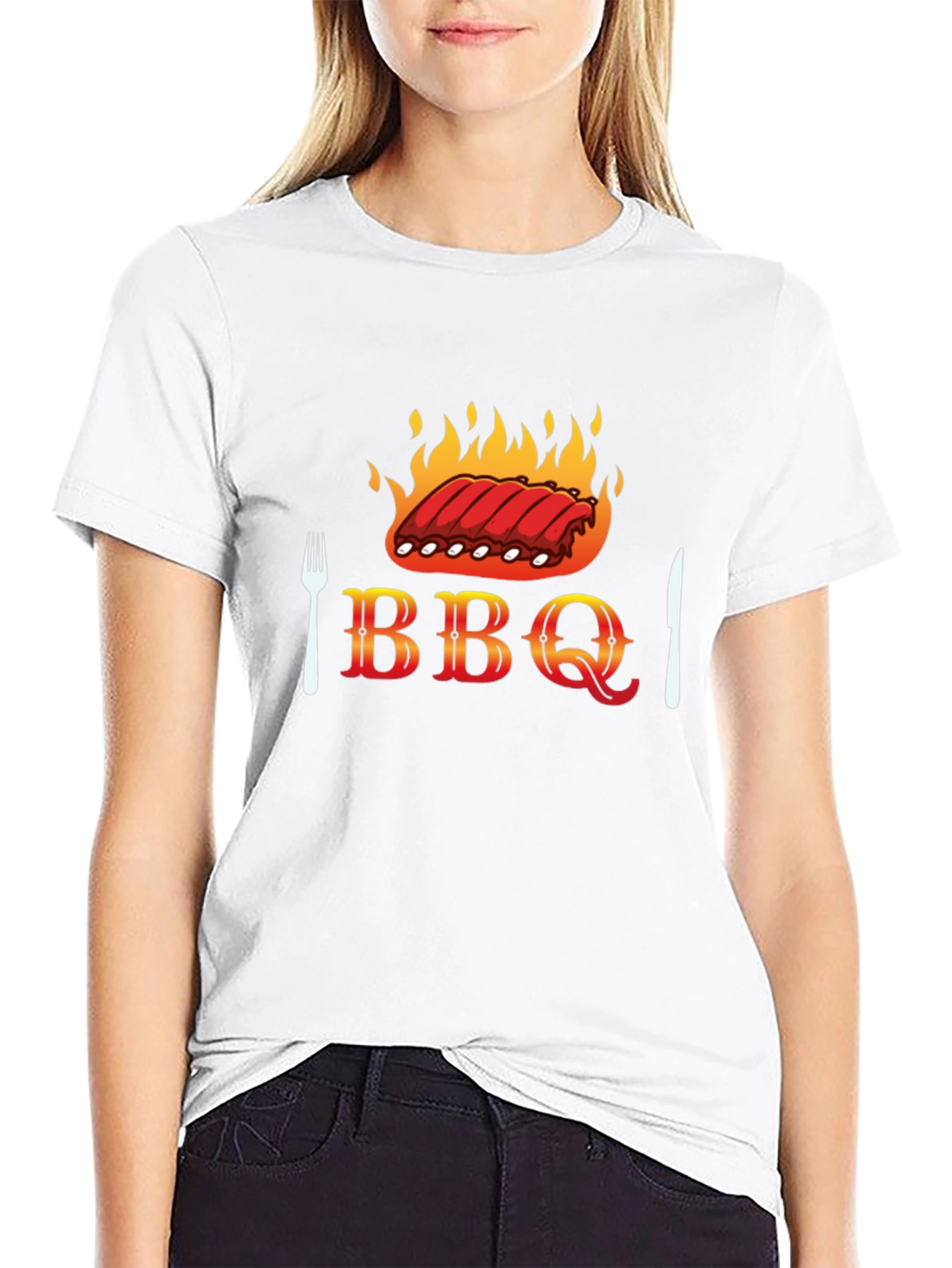 BBQ Ribs T-Shirt - Grilling Season Apparel