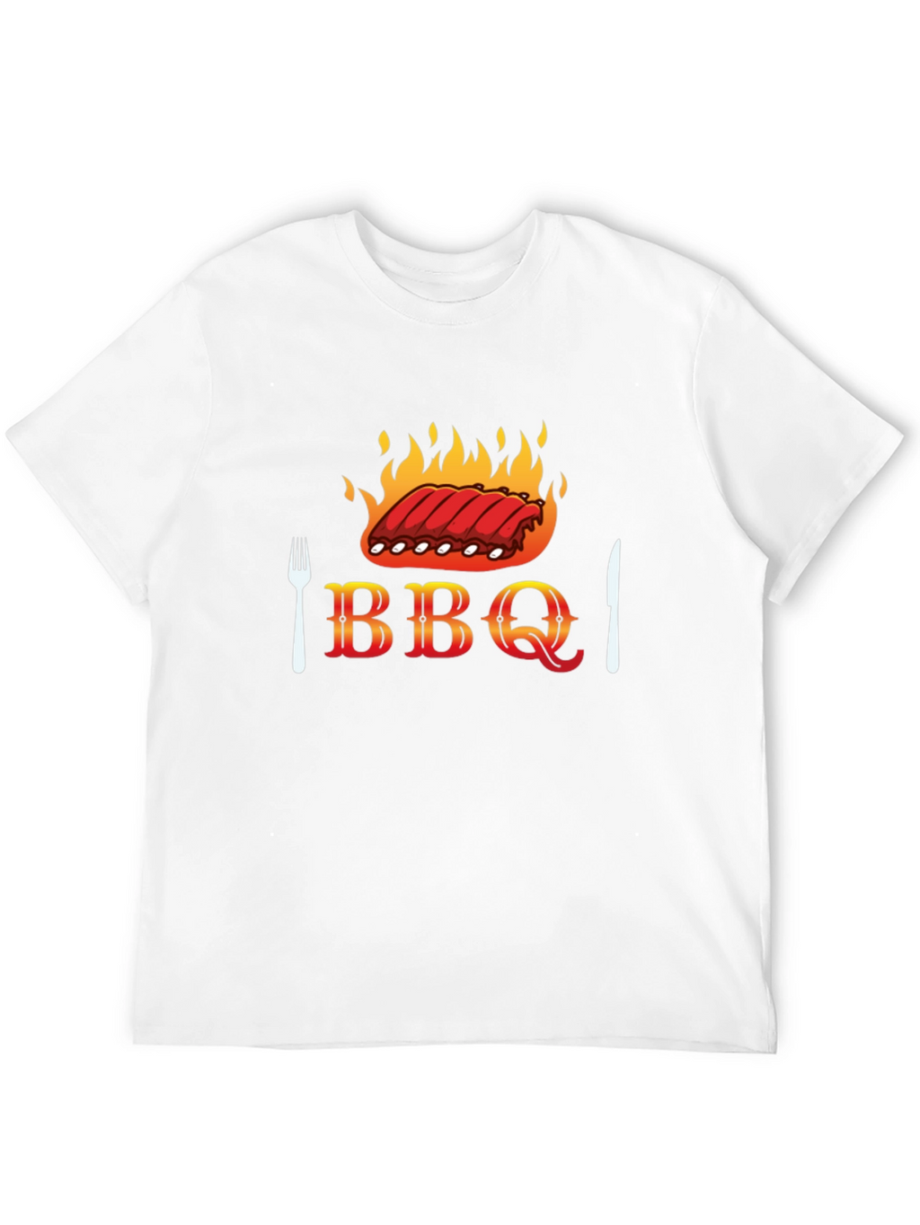 BBQ Ribs T-Shirt - Grilling Season Apparel