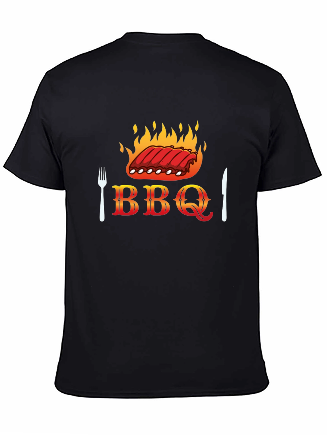 BBQ Ribs T-Shirt - Grilling Season Apparel