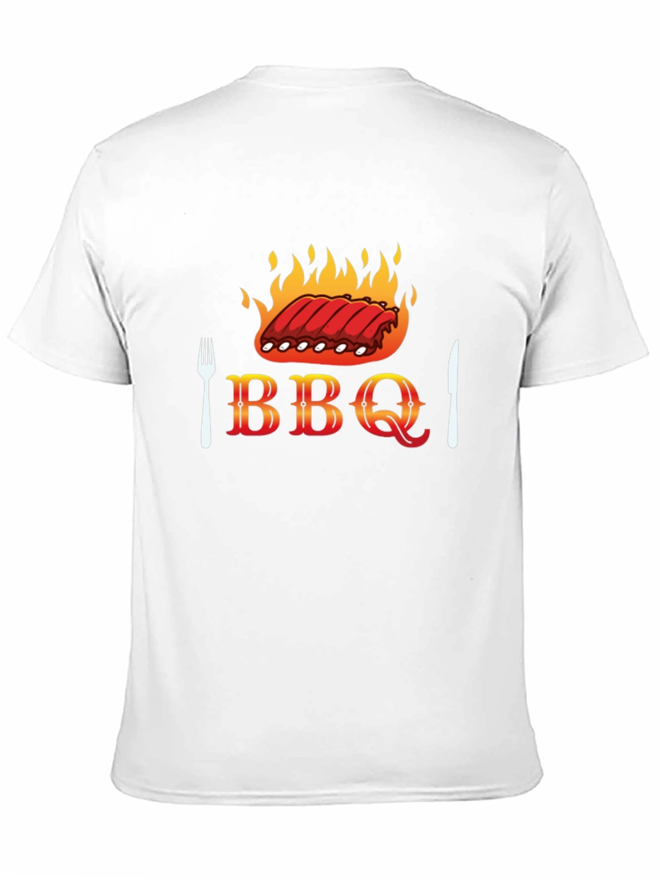 BBQ Ribs T-Shirt - Grilling Season Apparel