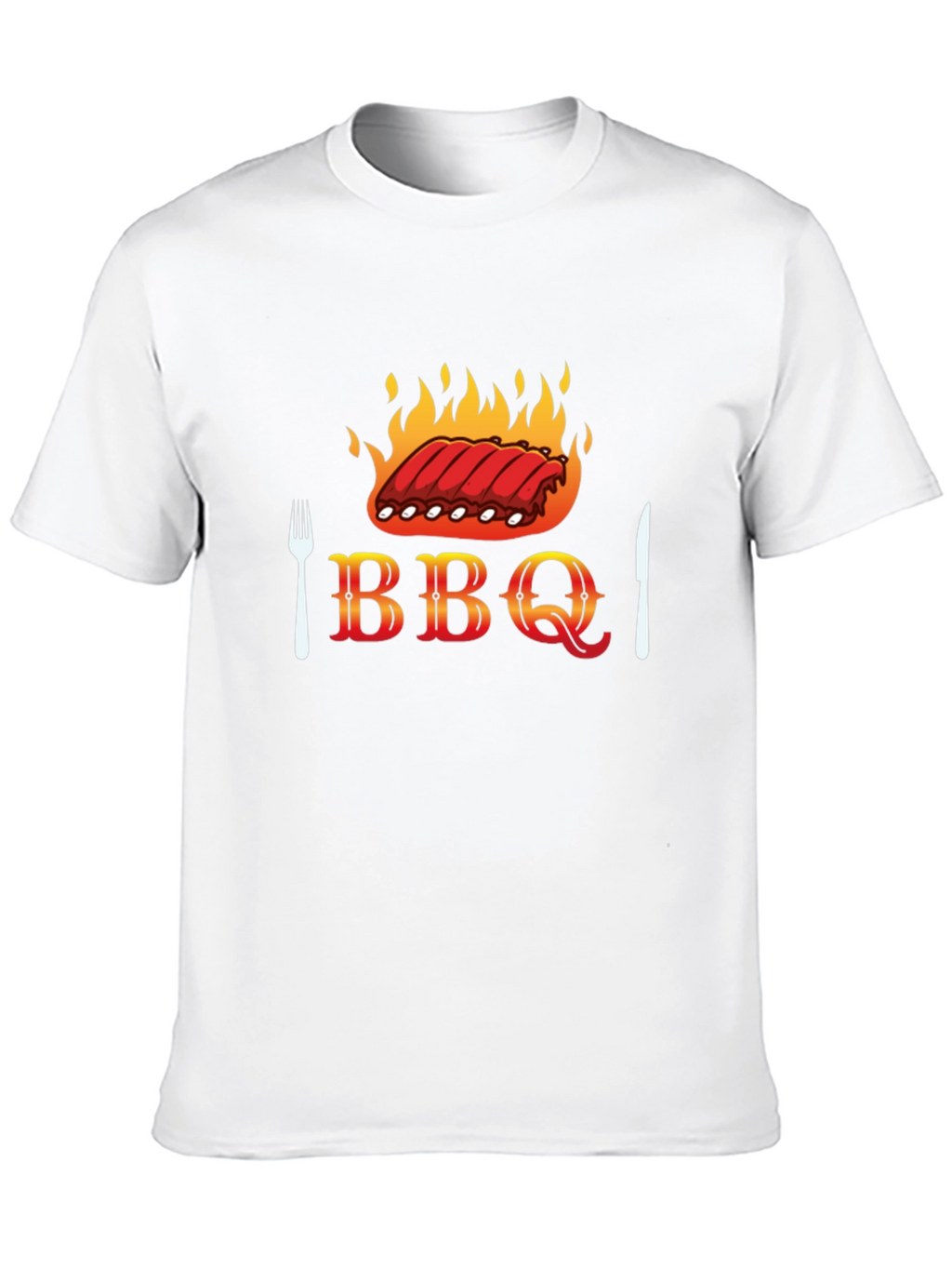 BBQ Ribs T-Shirt - Grilling Season Apparel