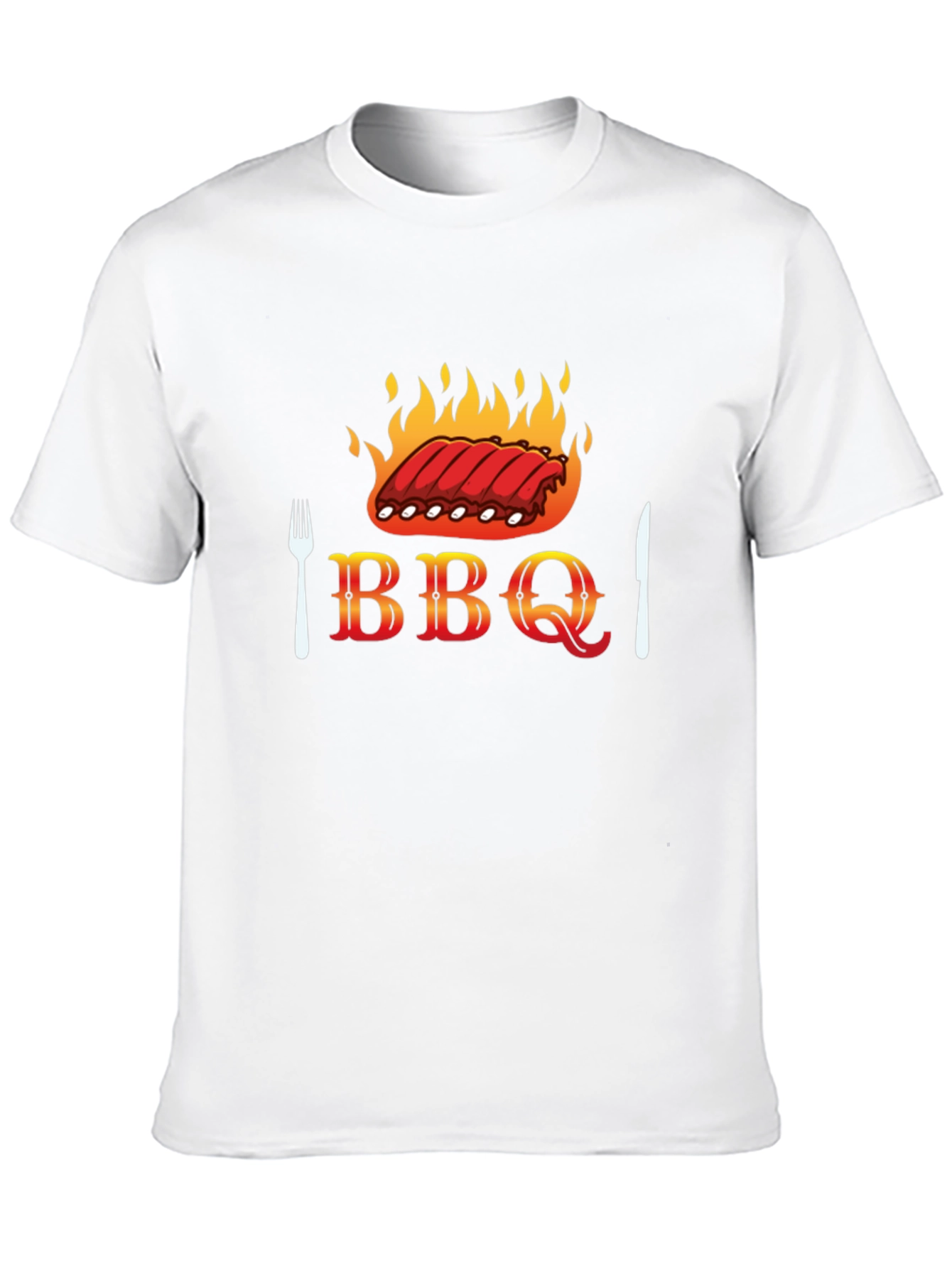 BBQ Ribs T-Shirt - Grilling Season Apparel