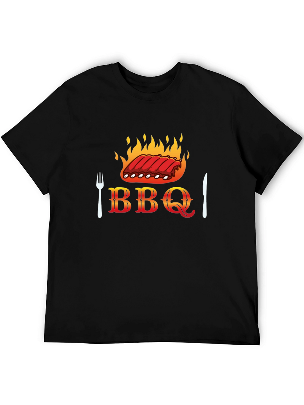 BBQ Ribs T-Shirt - Grilling Season Apparel