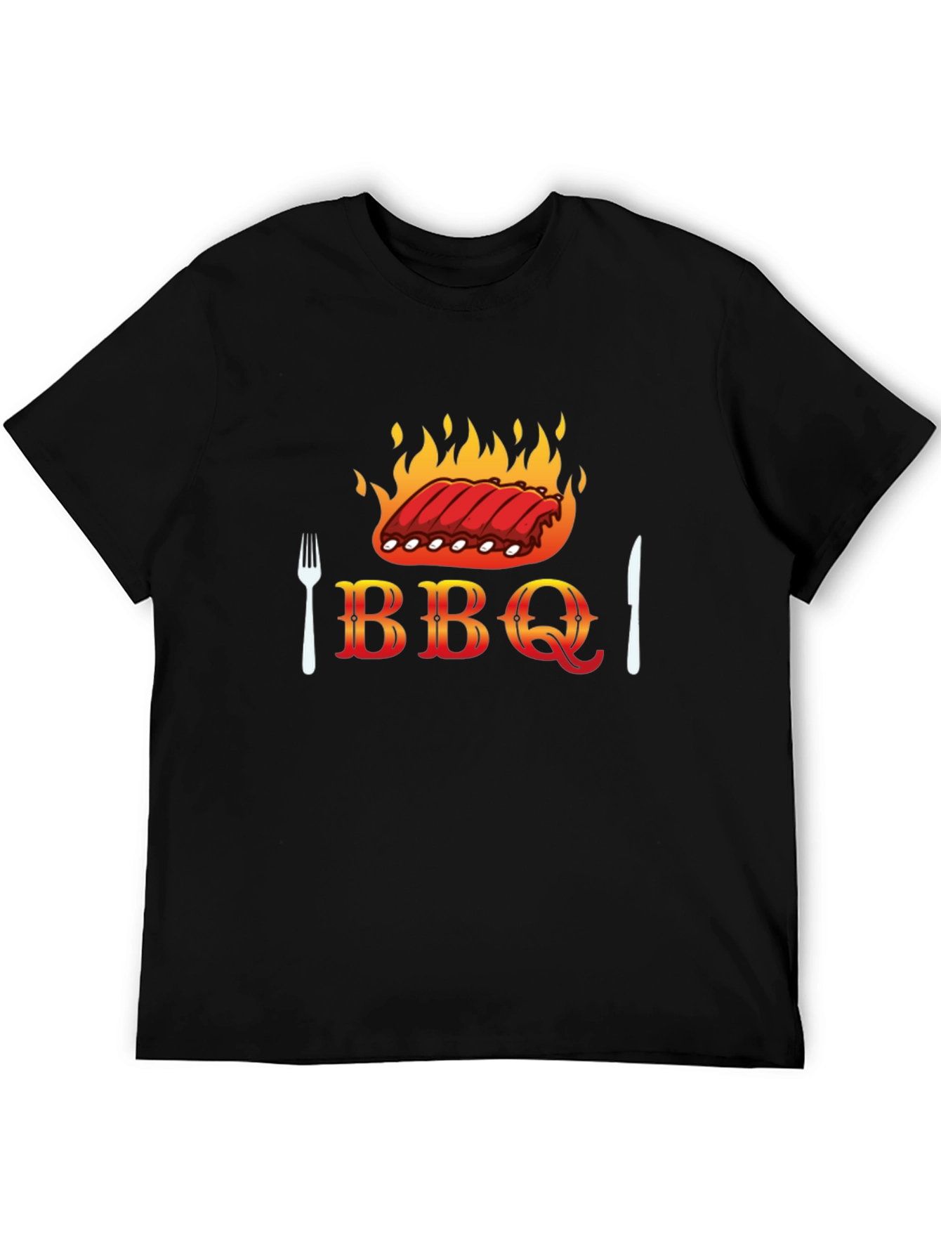 BBQ Ribs T-Shirt - Grilling Season Apparel