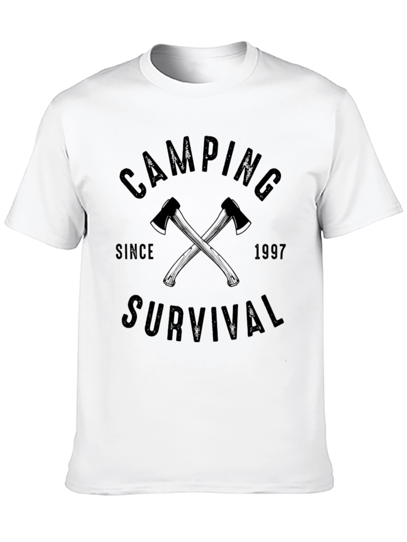 Camping Survival Axe T-Shirt - Since 1997 Graphic Tee