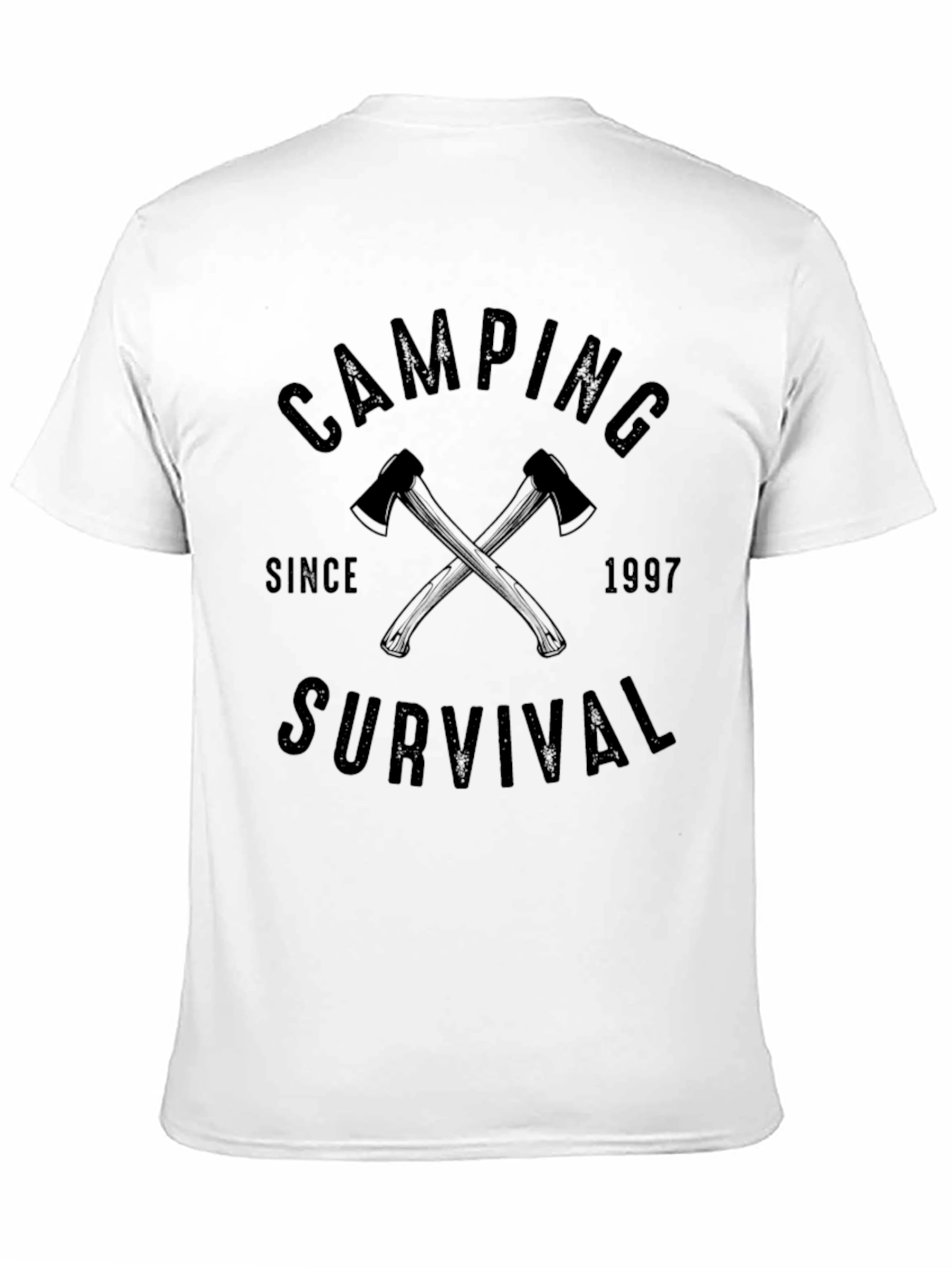 Camping Survival Axe T-Shirt - Since 1997 Graphic Tee