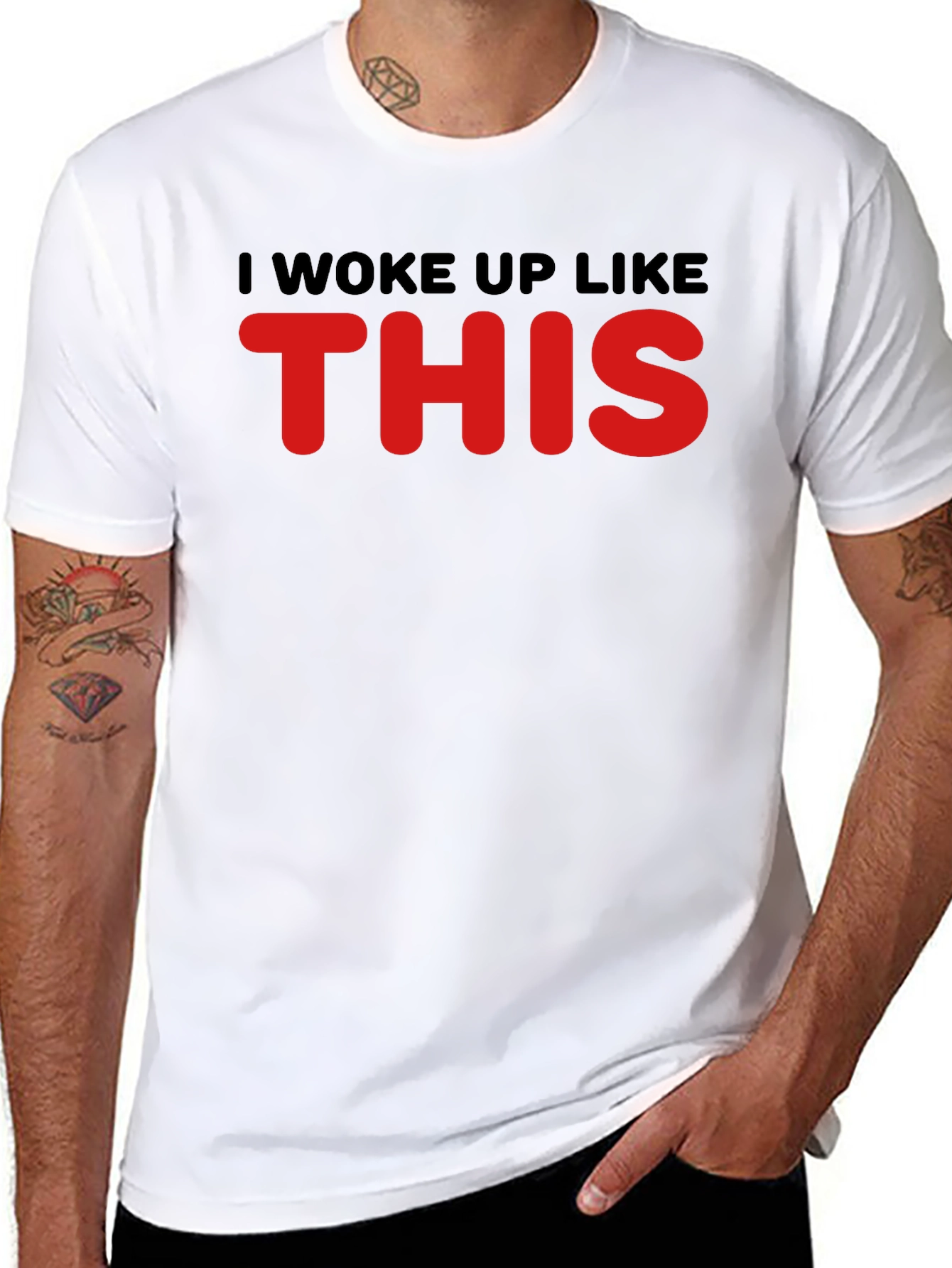 I Woke Up Like This Graphic Tee