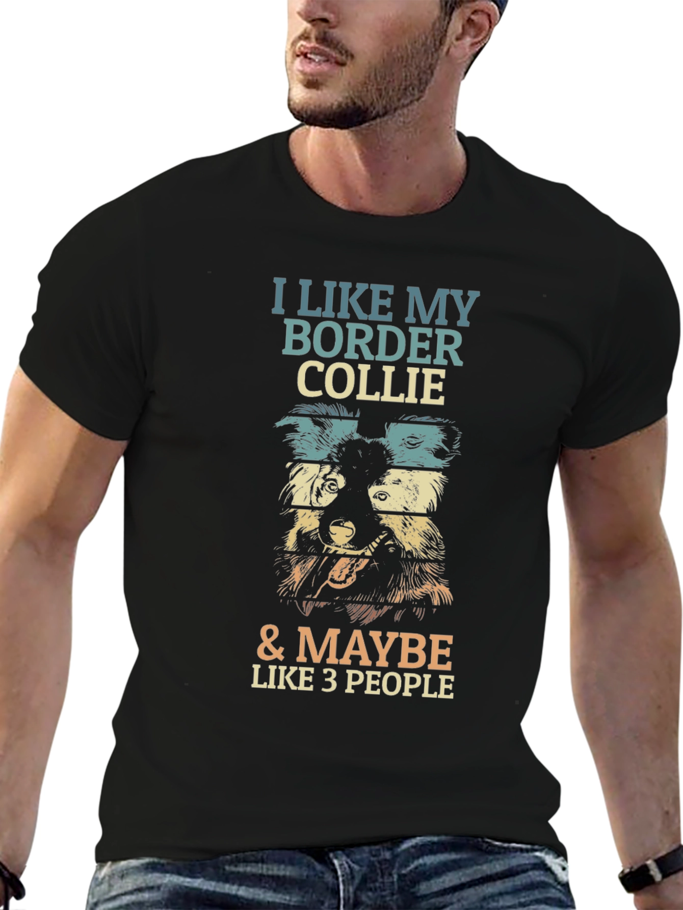 Border Collie Lover T-Shirt - Funny Dog Graphic Tee
