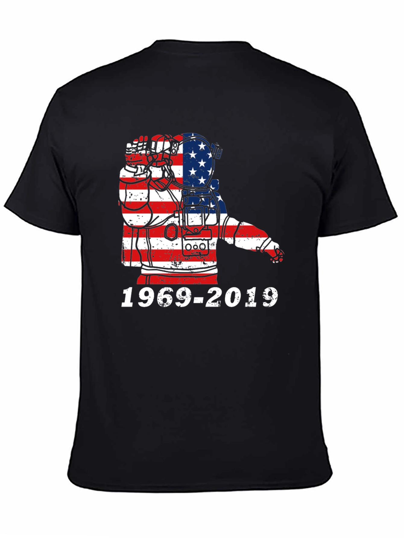 American Flag Firefighter Tribute T-Shirt