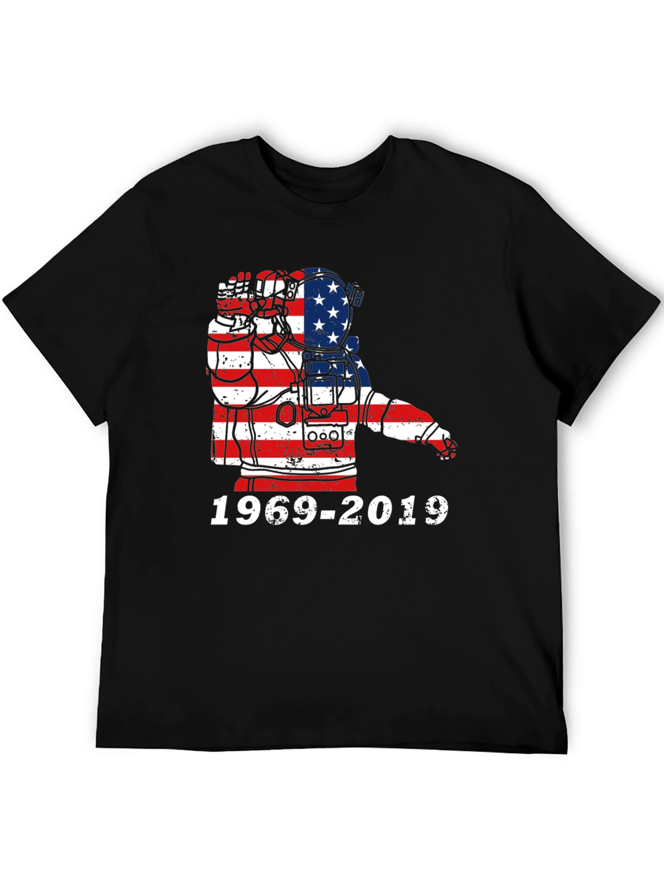 American Flag Firefighter Tribute T-Shirt