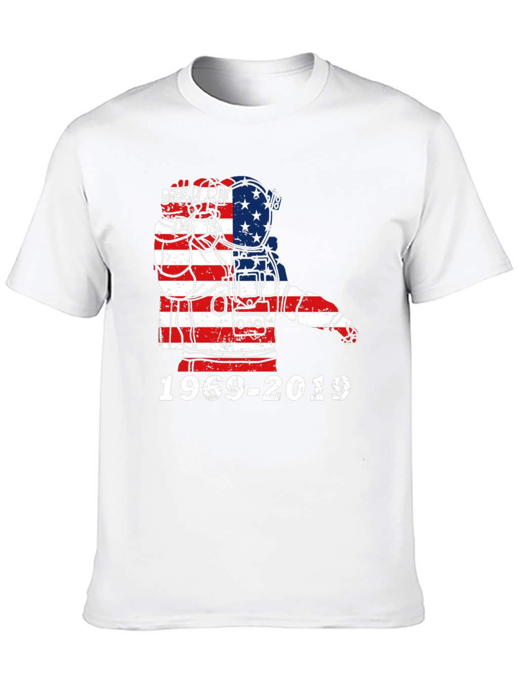 American Flag Firefighter Tribute T-Shirt