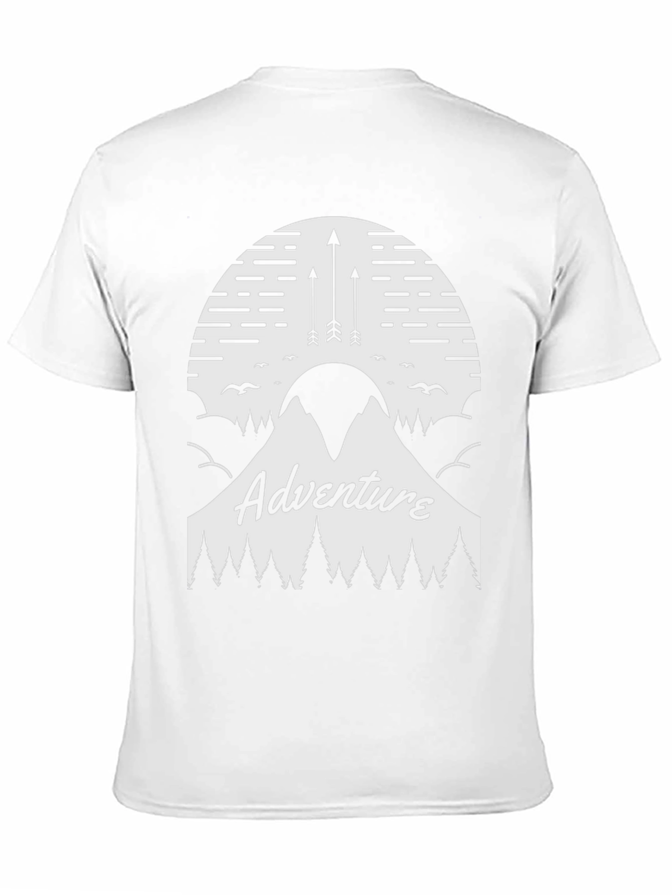 Adventure Graphic Tee - Mountain Arrow Design