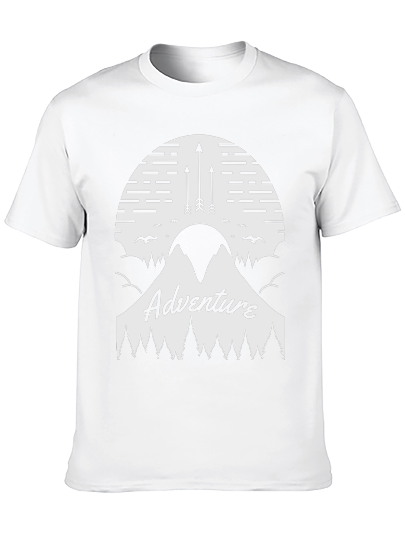 Adventure Graphic Tee - Mountain Arrow Design
