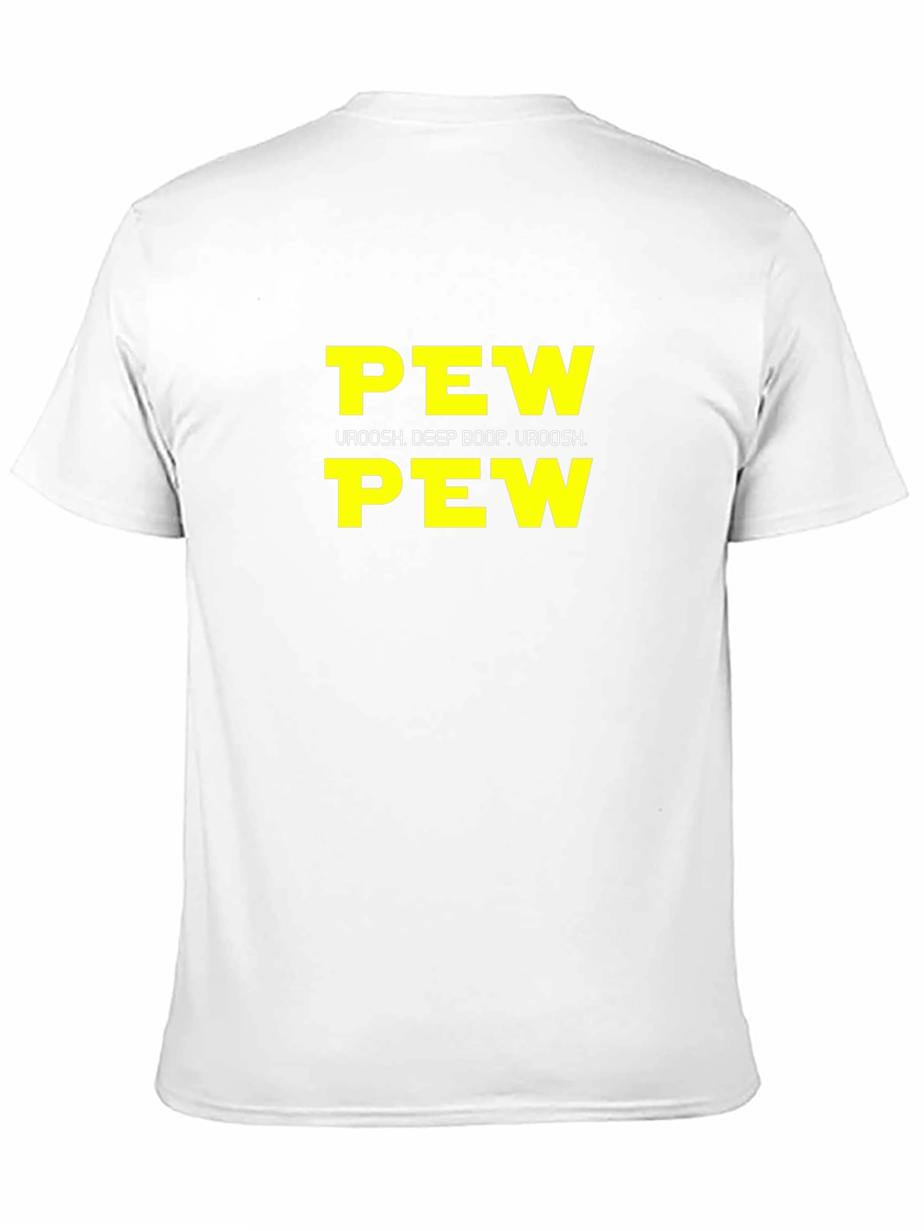 Pew Pew Uroosh Graphic T-Shirt - Black