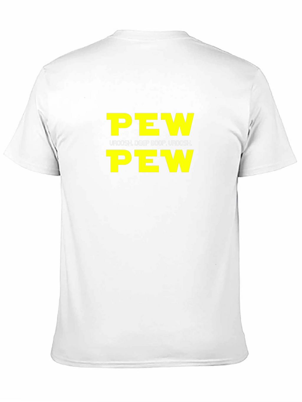 Pew Pew Uroosh Graphic T-Shirt - Black