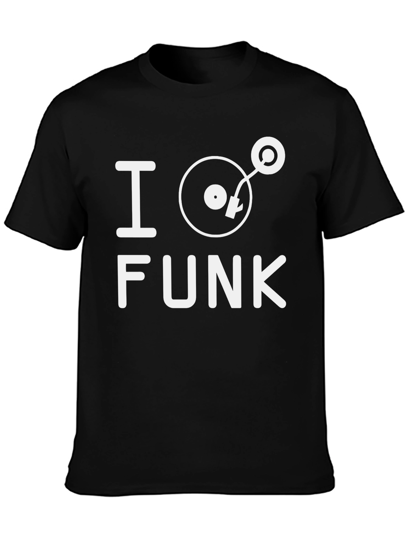 I Heart Funk Black Graphic Tee
