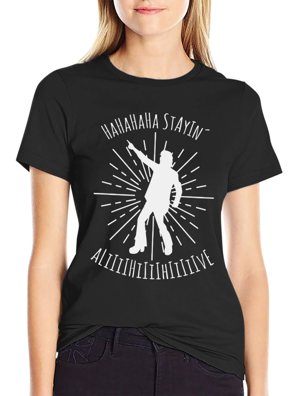 Staying Alive Graphic Tee