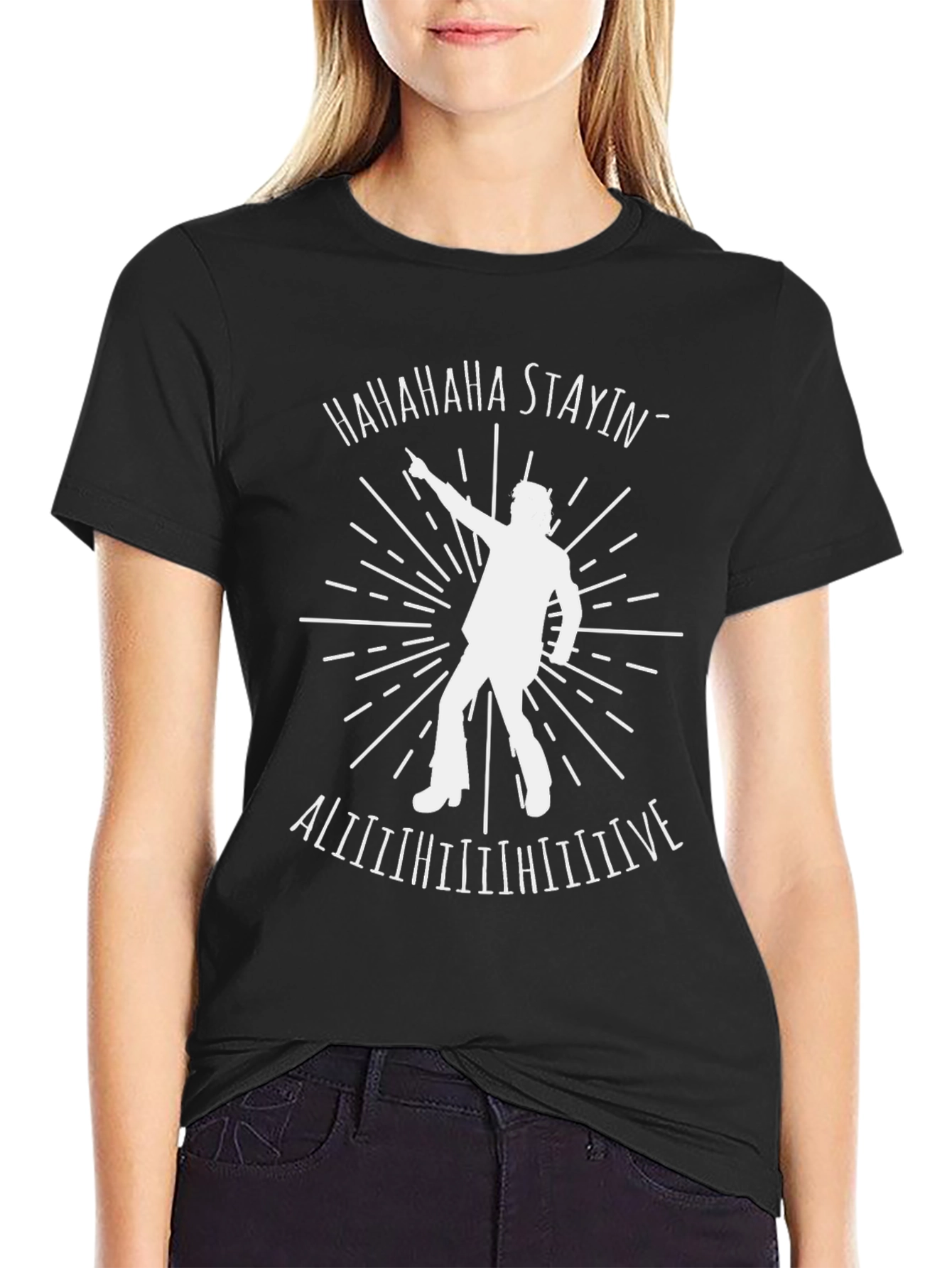 Staying Alive Graphic Tee