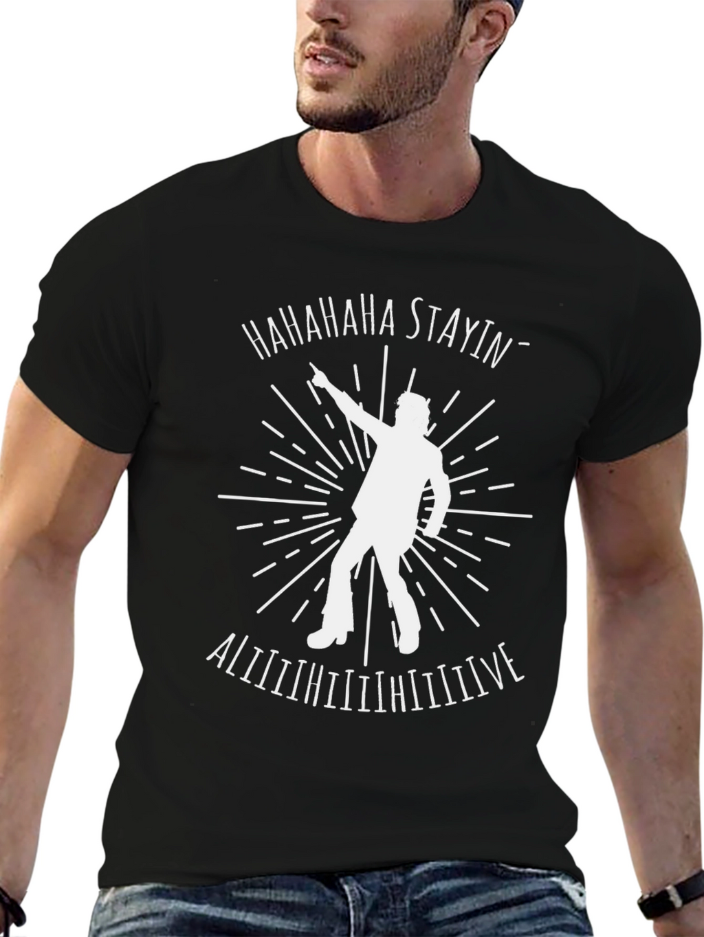 Staying Alive Graphic Tee