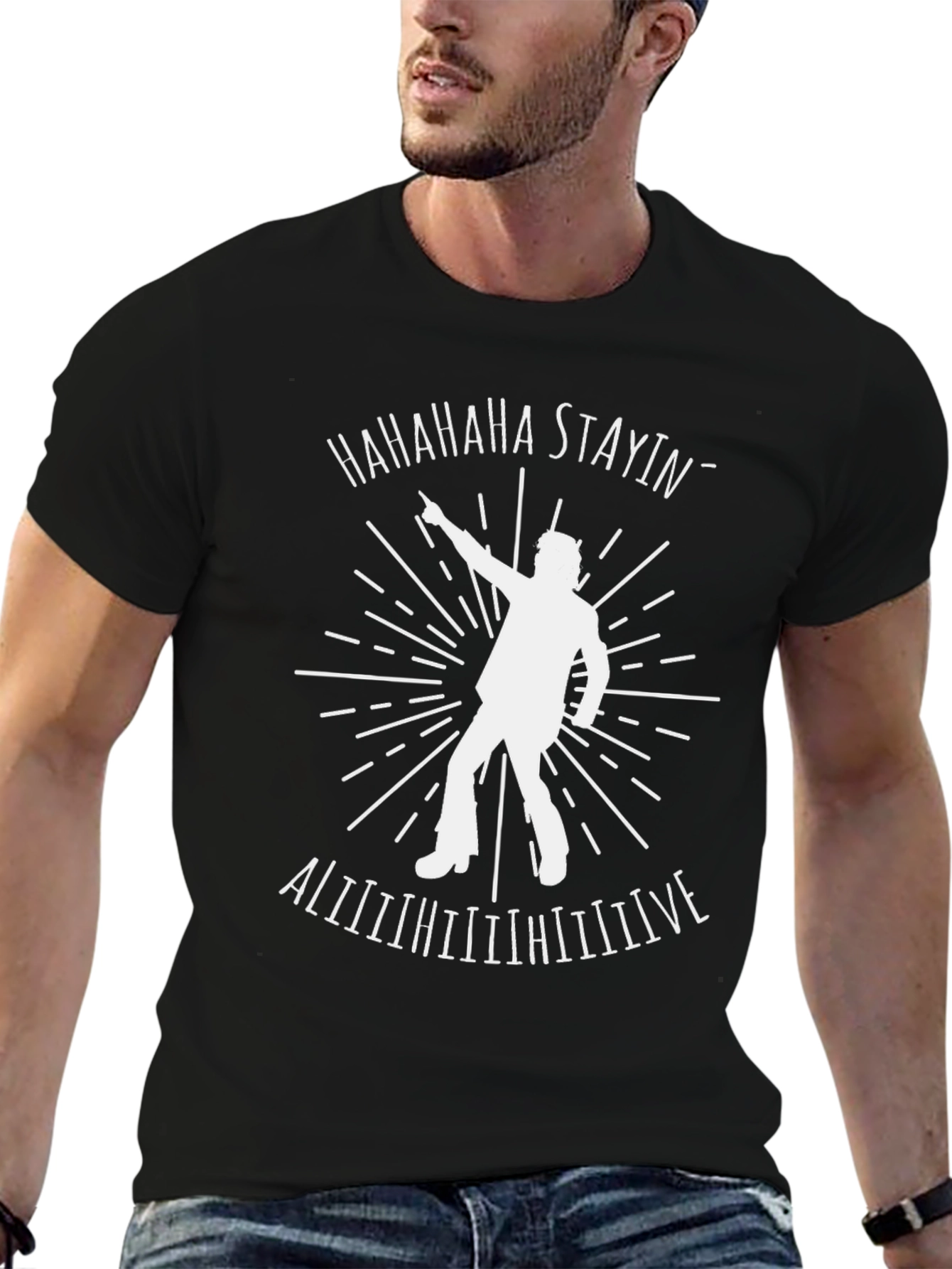 Staying Alive Graphic Tee