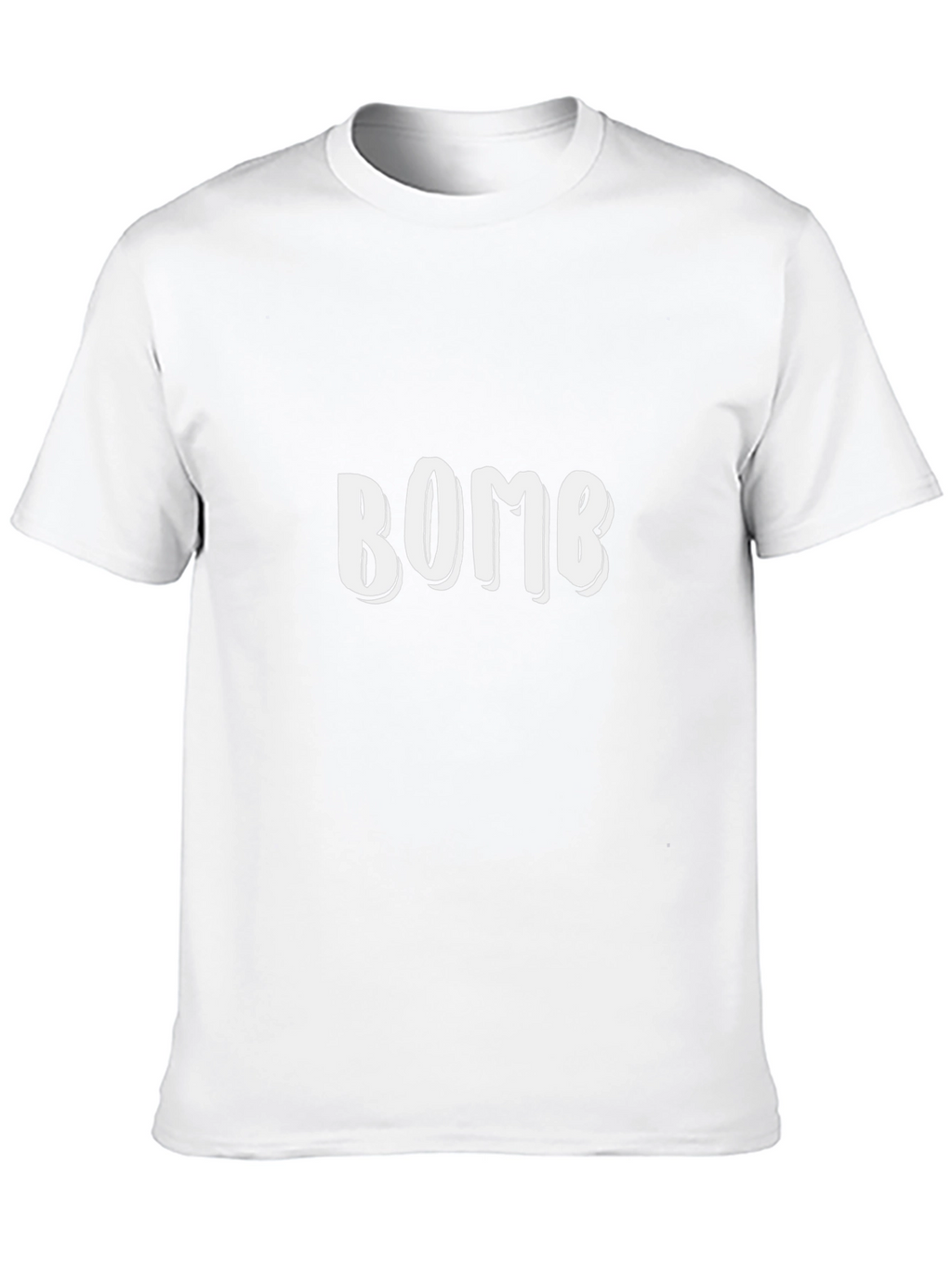 BOMB Graphic Print Black T-Shirt