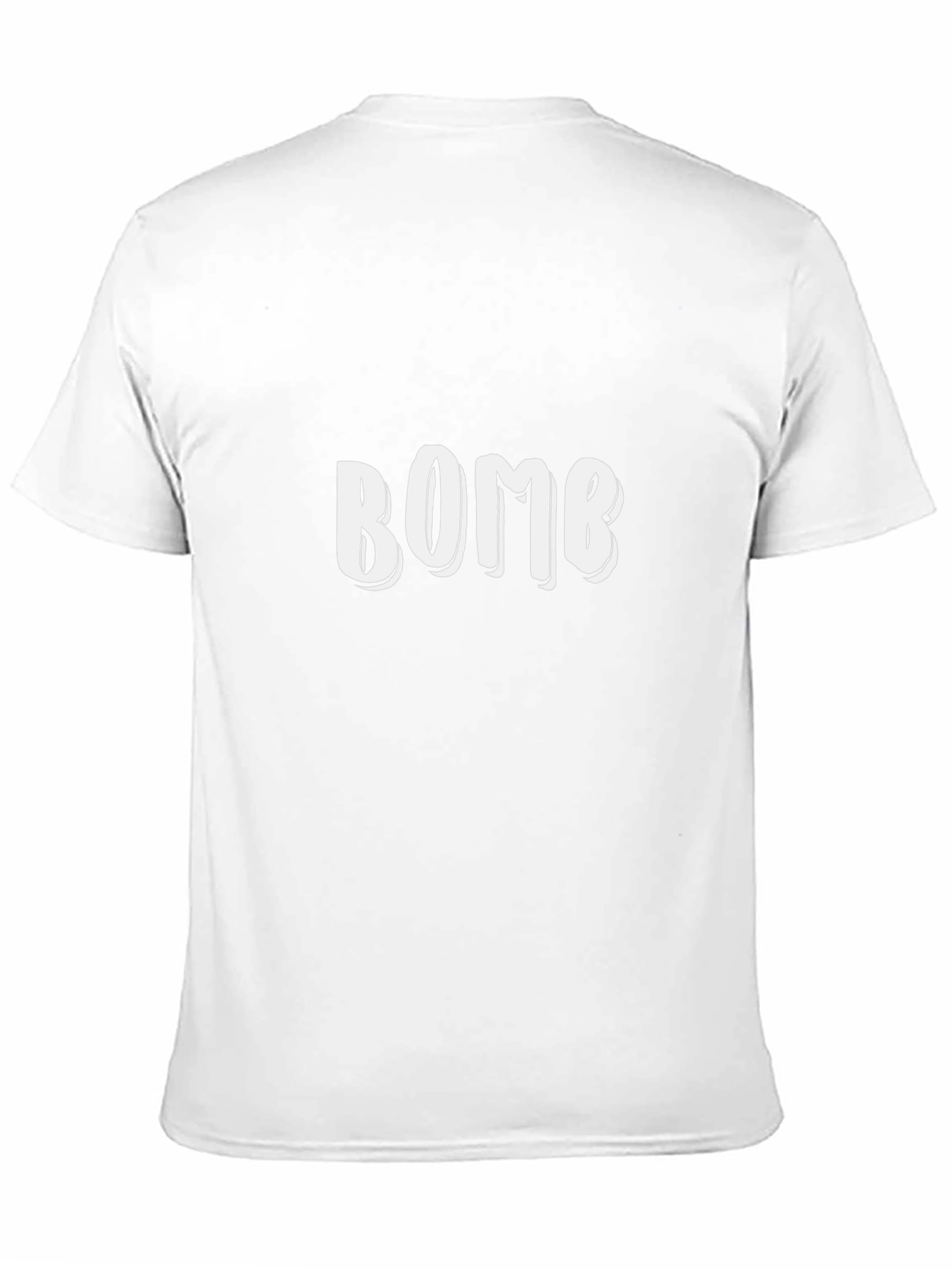 BOMB Graphic Print Black T-Shirt