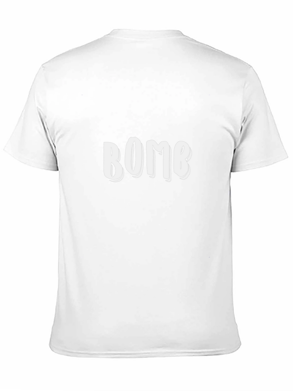 BOMB Graphic Print Black T-Shirt