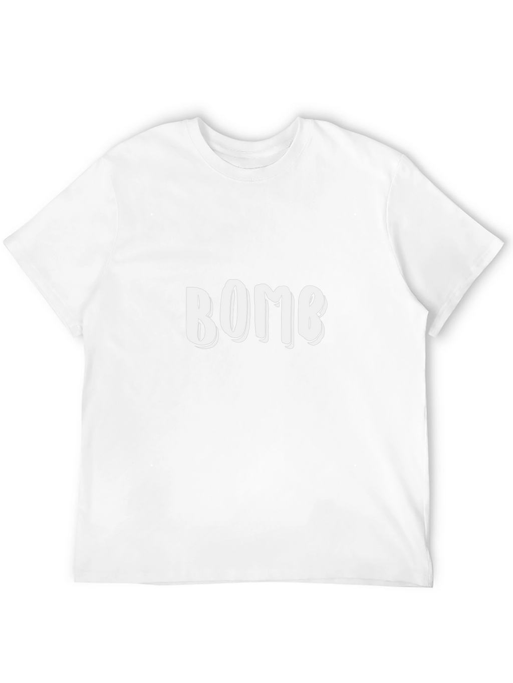 BOMB Graphic Print Black T-Shirt