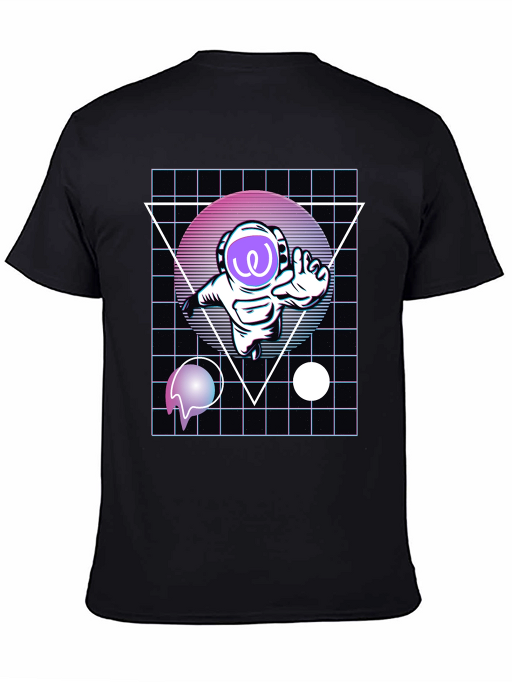 Astronaut Vaporwave T-Shirt - Galaxy Style
