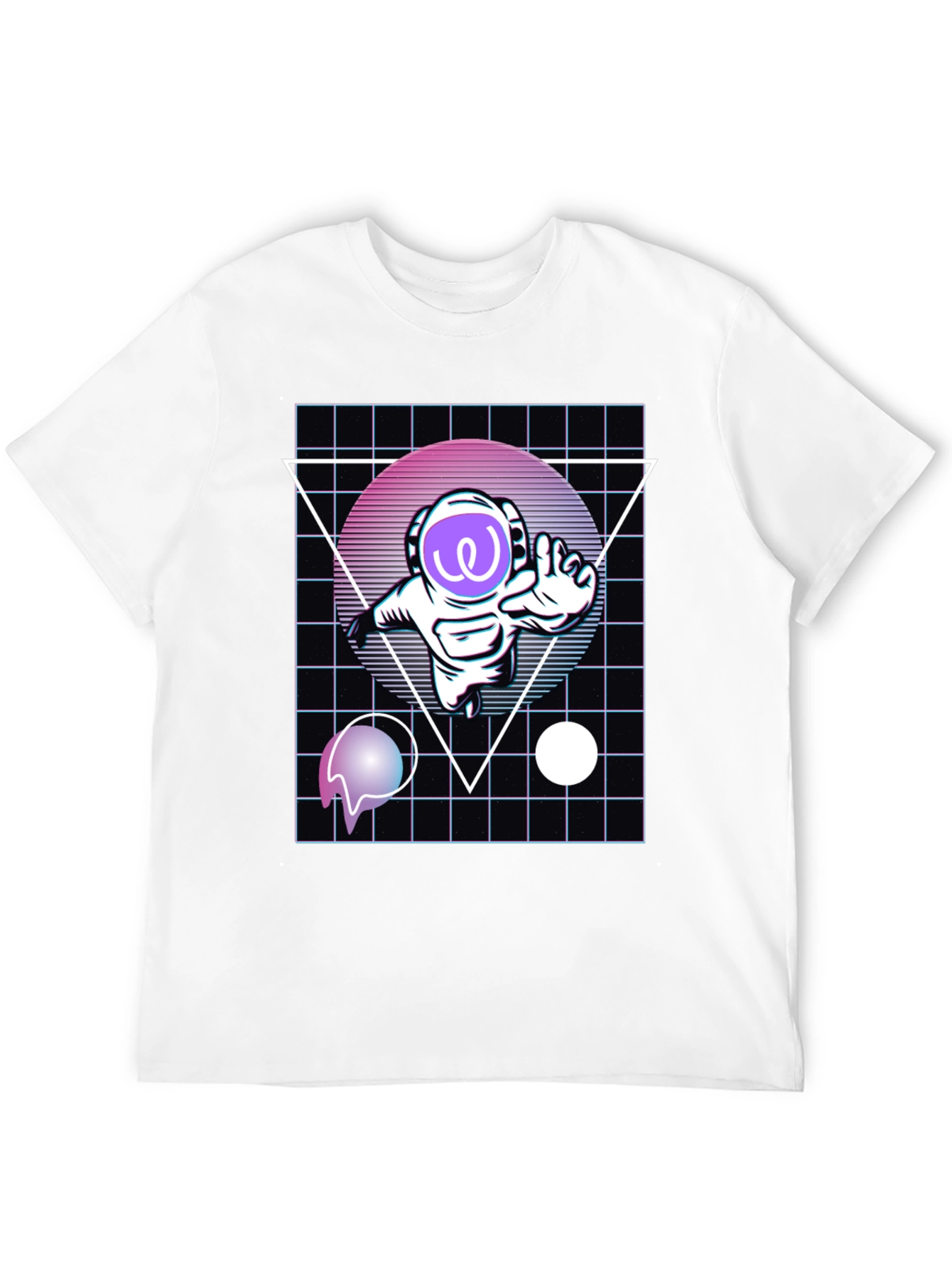 Astronaut Vaporwave T-Shirt - Galaxy Style