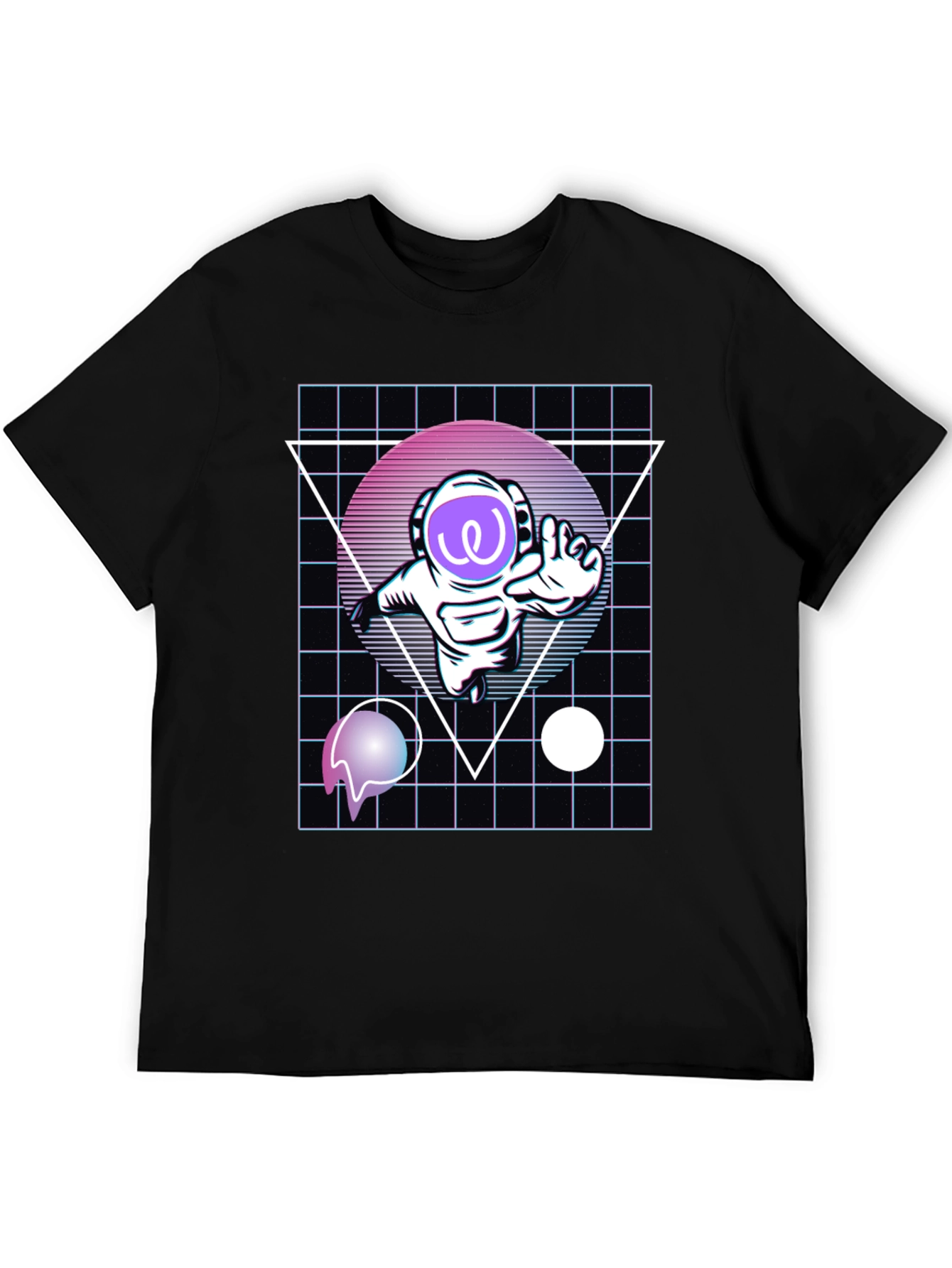 Astronaut Vaporwave T-Shirt - Galaxy Style