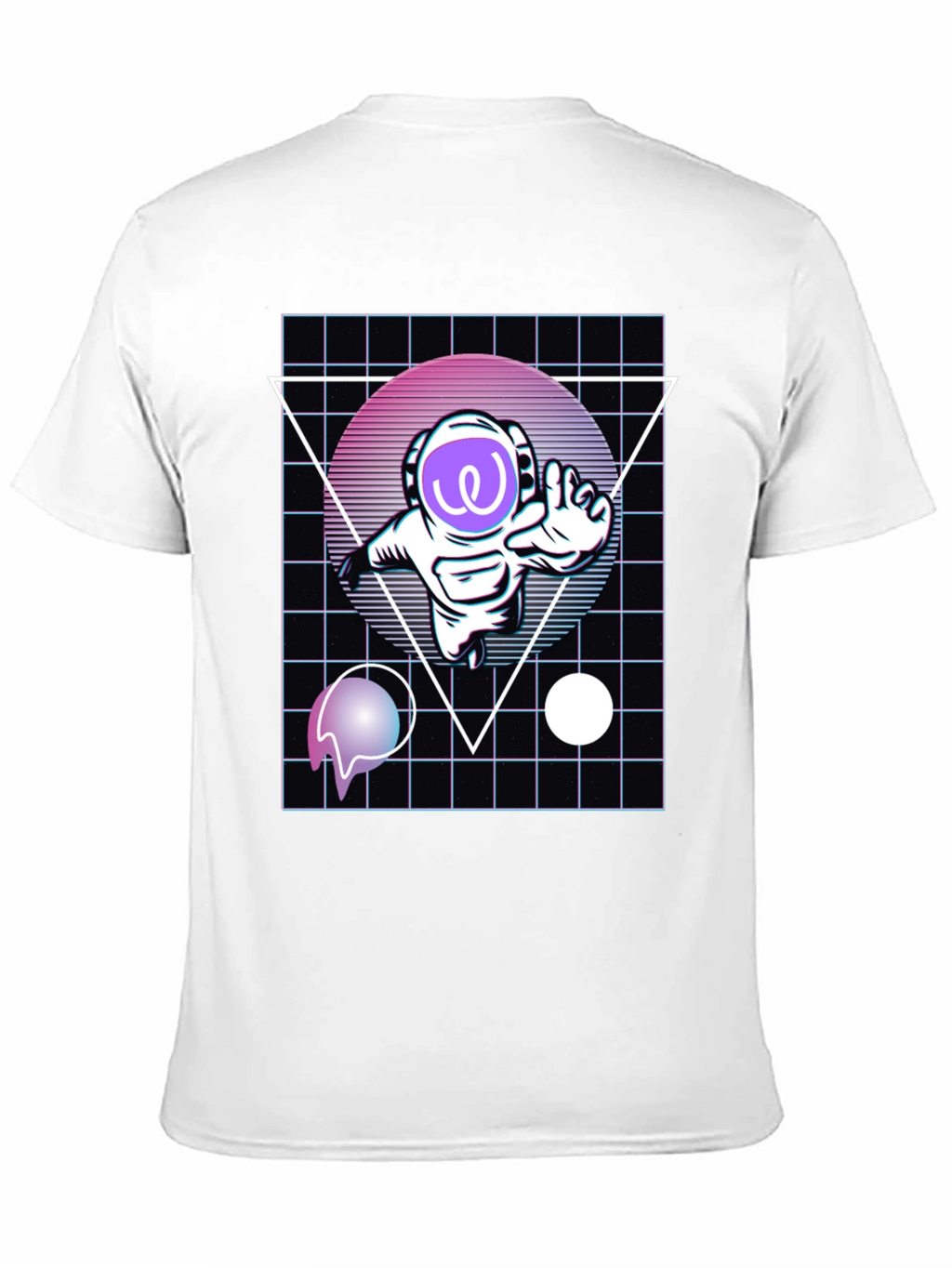 Astronaut Vaporwave T-Shirt - Galaxy Style