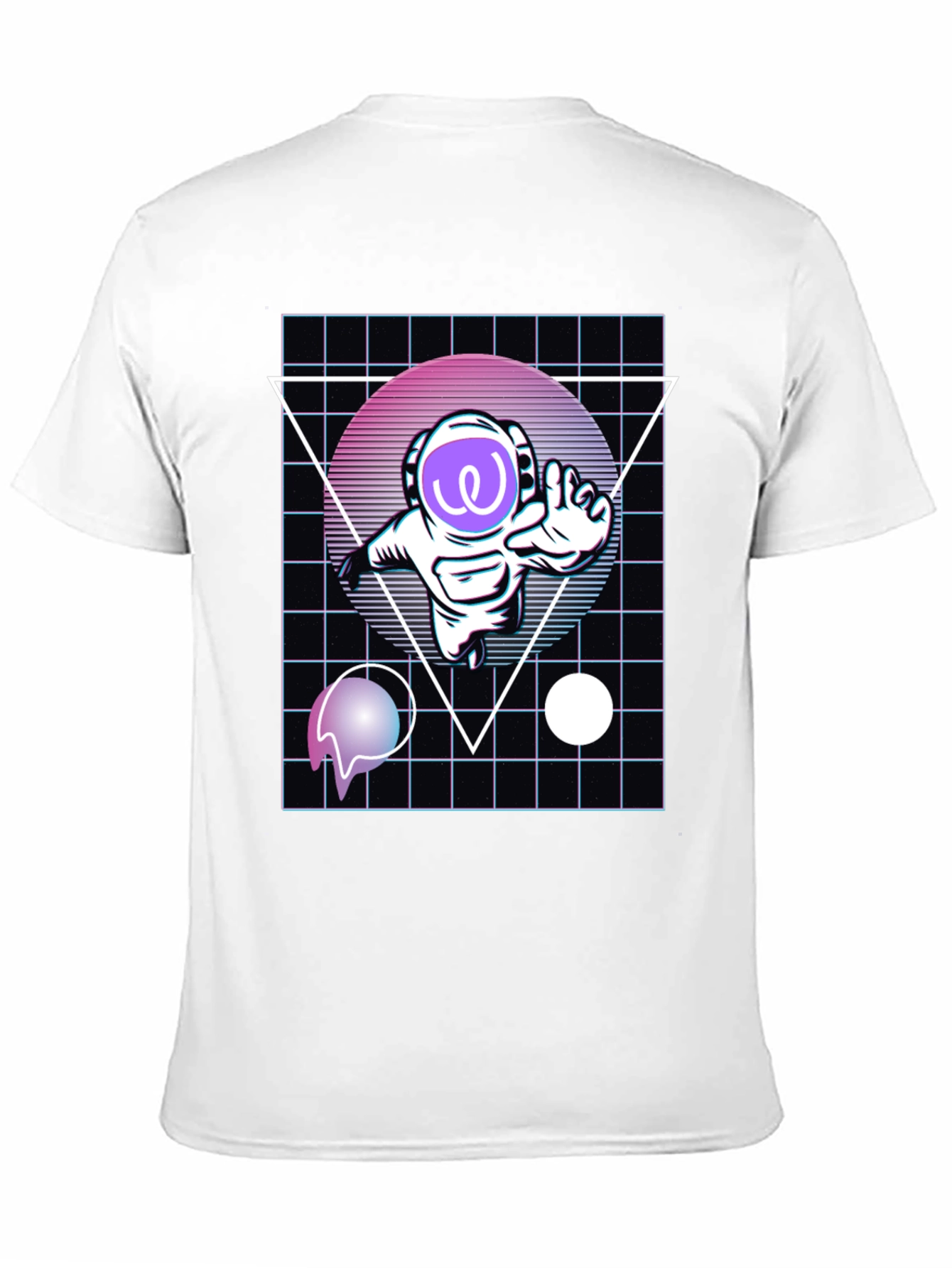 Astronaut Vaporwave T-Shirt - Galaxy Style