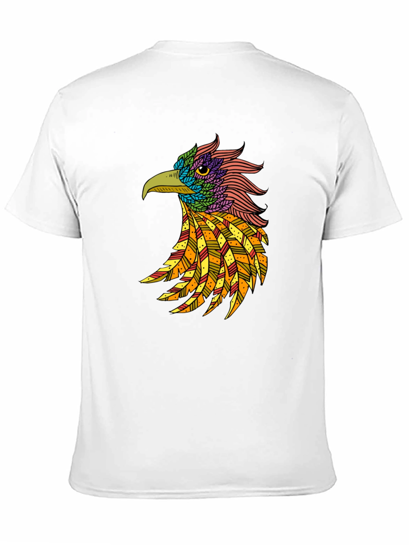 Cool Bird Graphic Print T-Shirt
