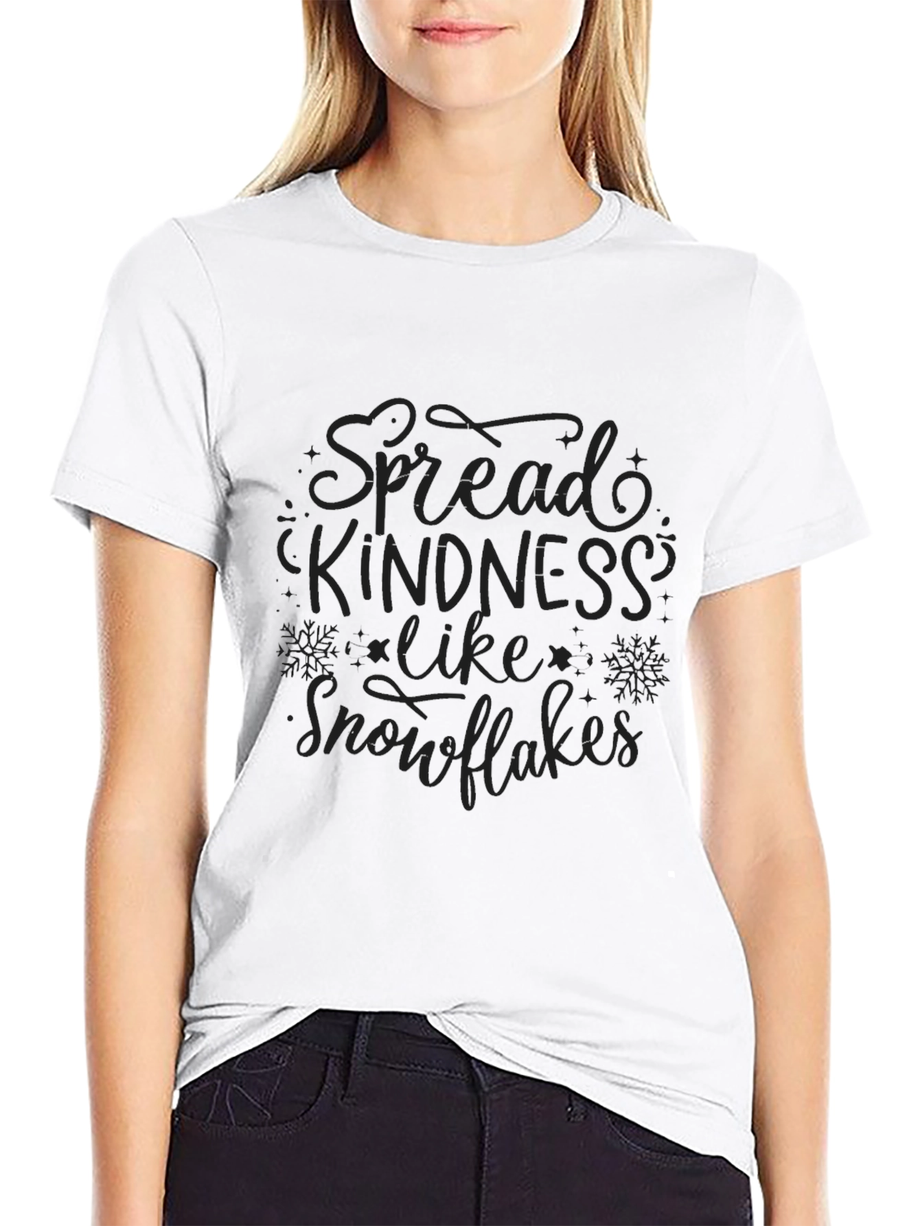 Kindness Snowflake Graphic Tee