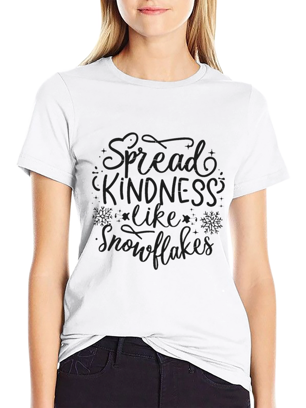 Kindness Snowflake Graphic Tee