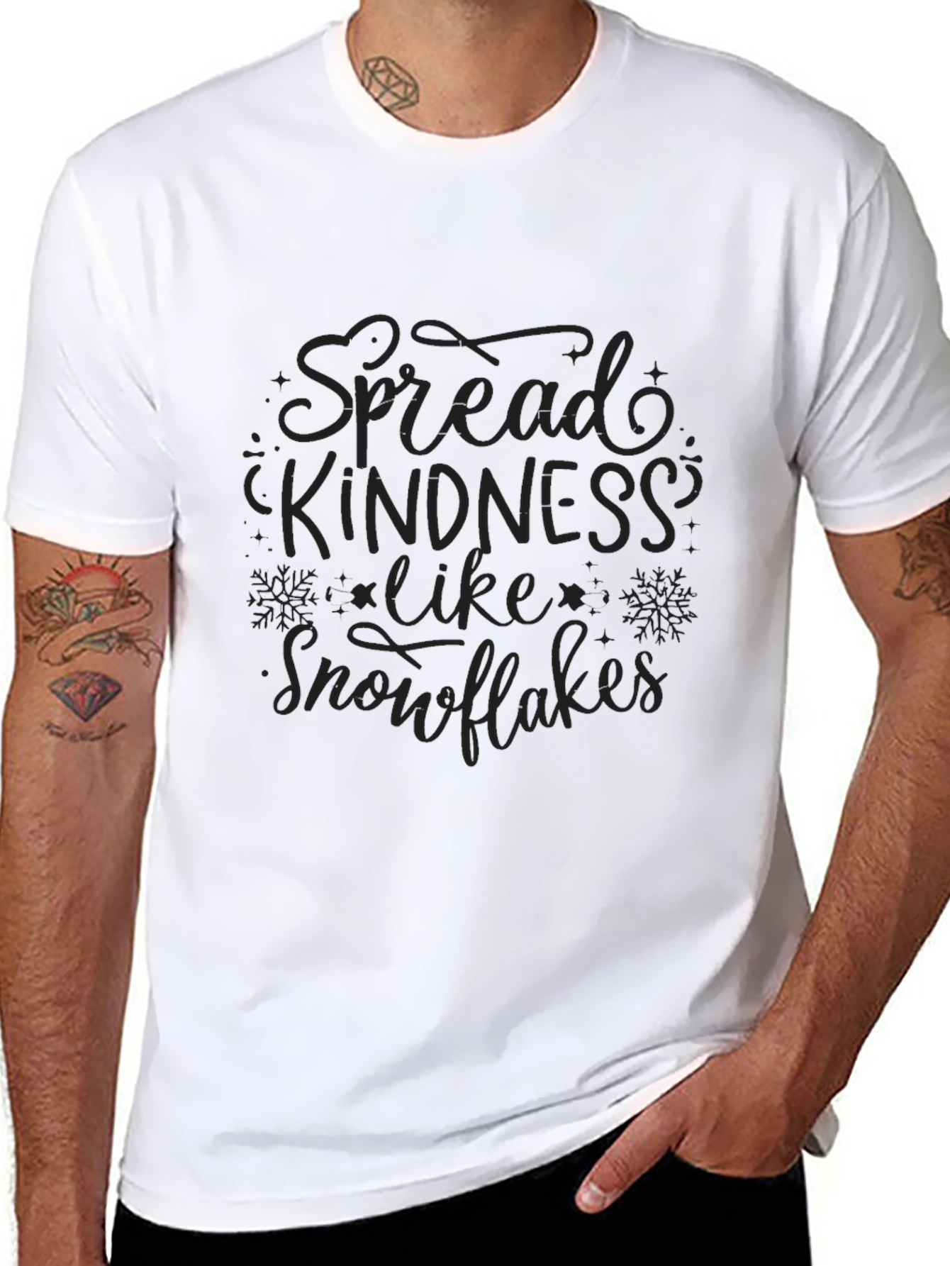 Kindness Snowflake Graphic Tee