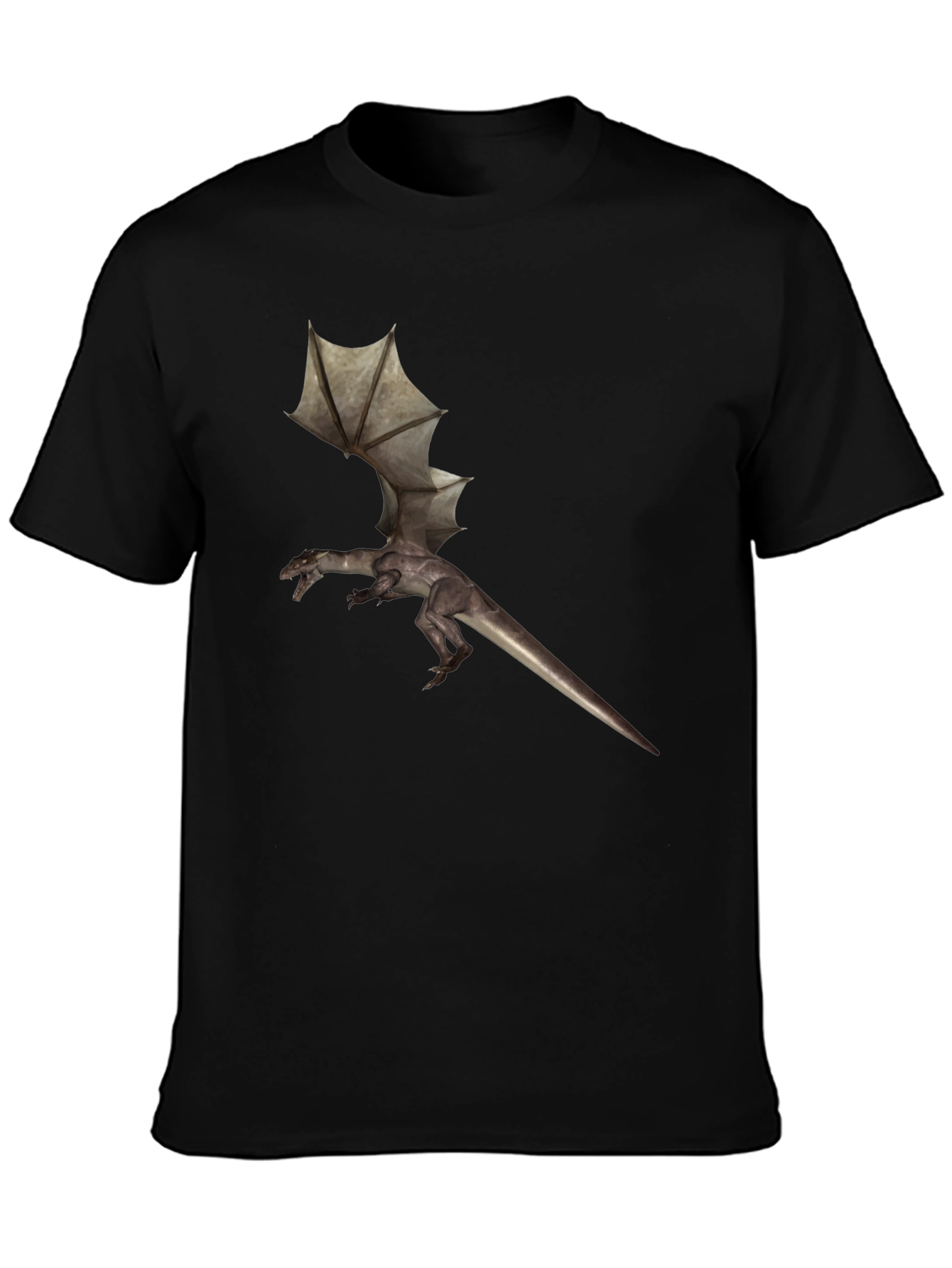 Dragon Graphic Black T-Shirt