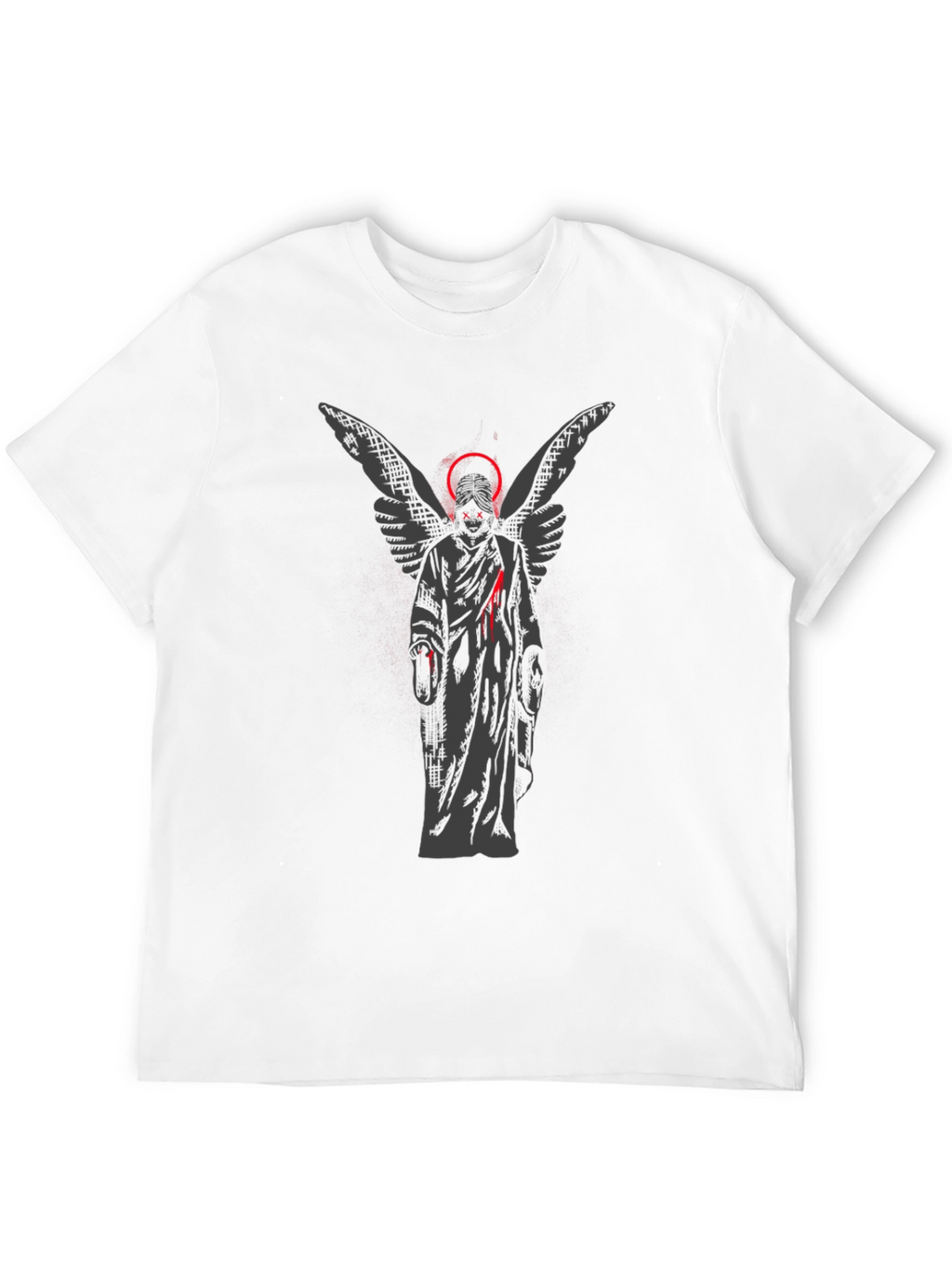 Angel Graphic T-Shirt - Dark Aesthetic Tee