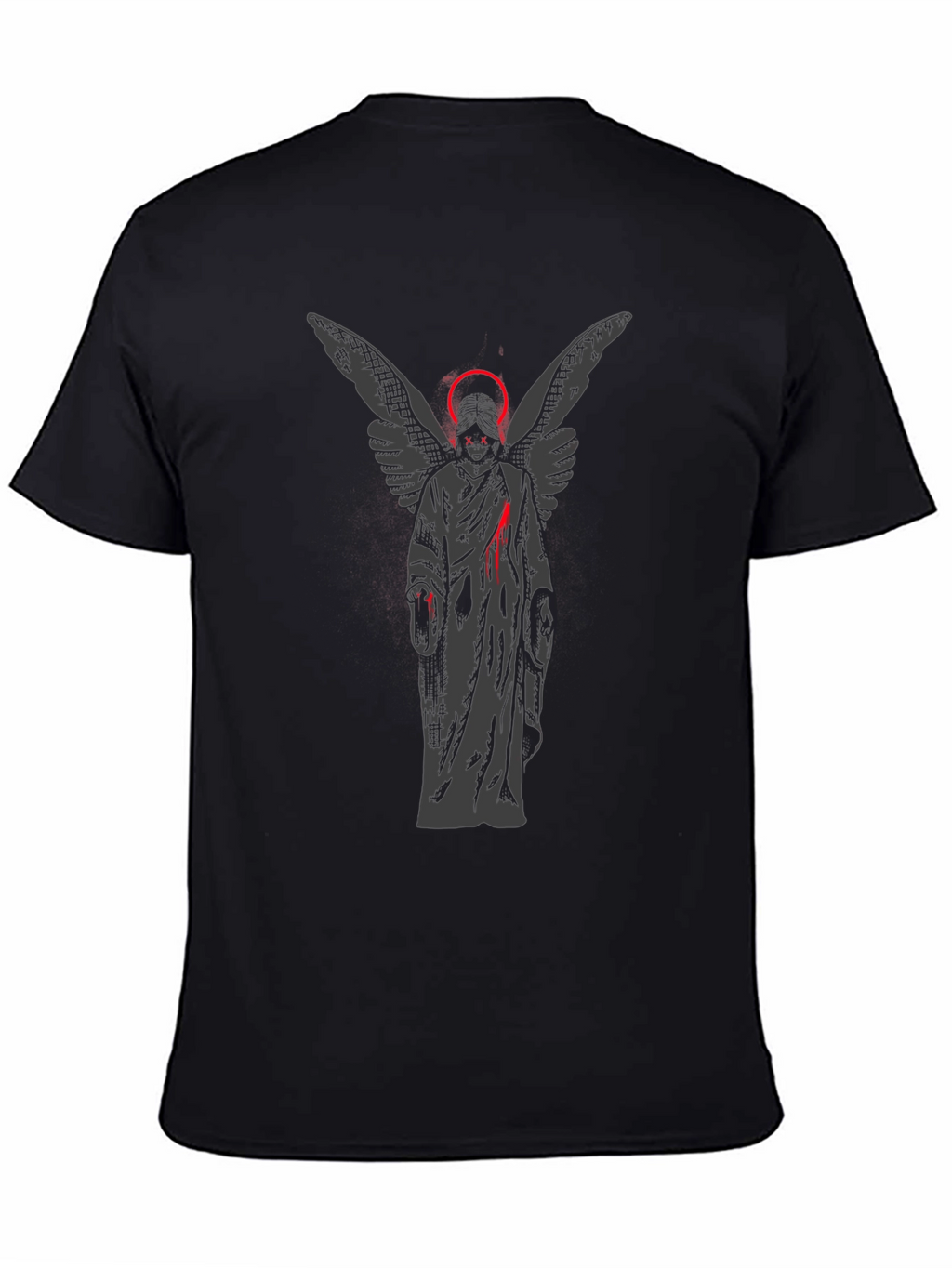 Angel Graphic T-Shirt - Dark Aesthetic Tee
